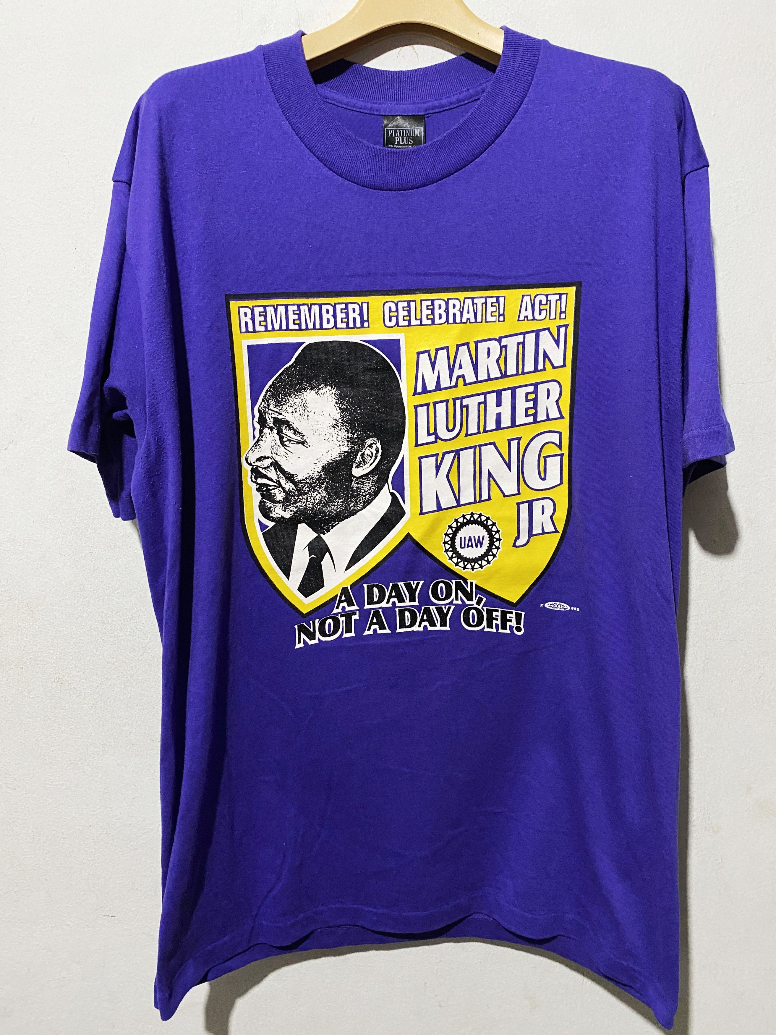 Vintage Vintage Martin Luther King Jr Shirt Size US L / EU 52-54 / 3 - 1 Thumbnail