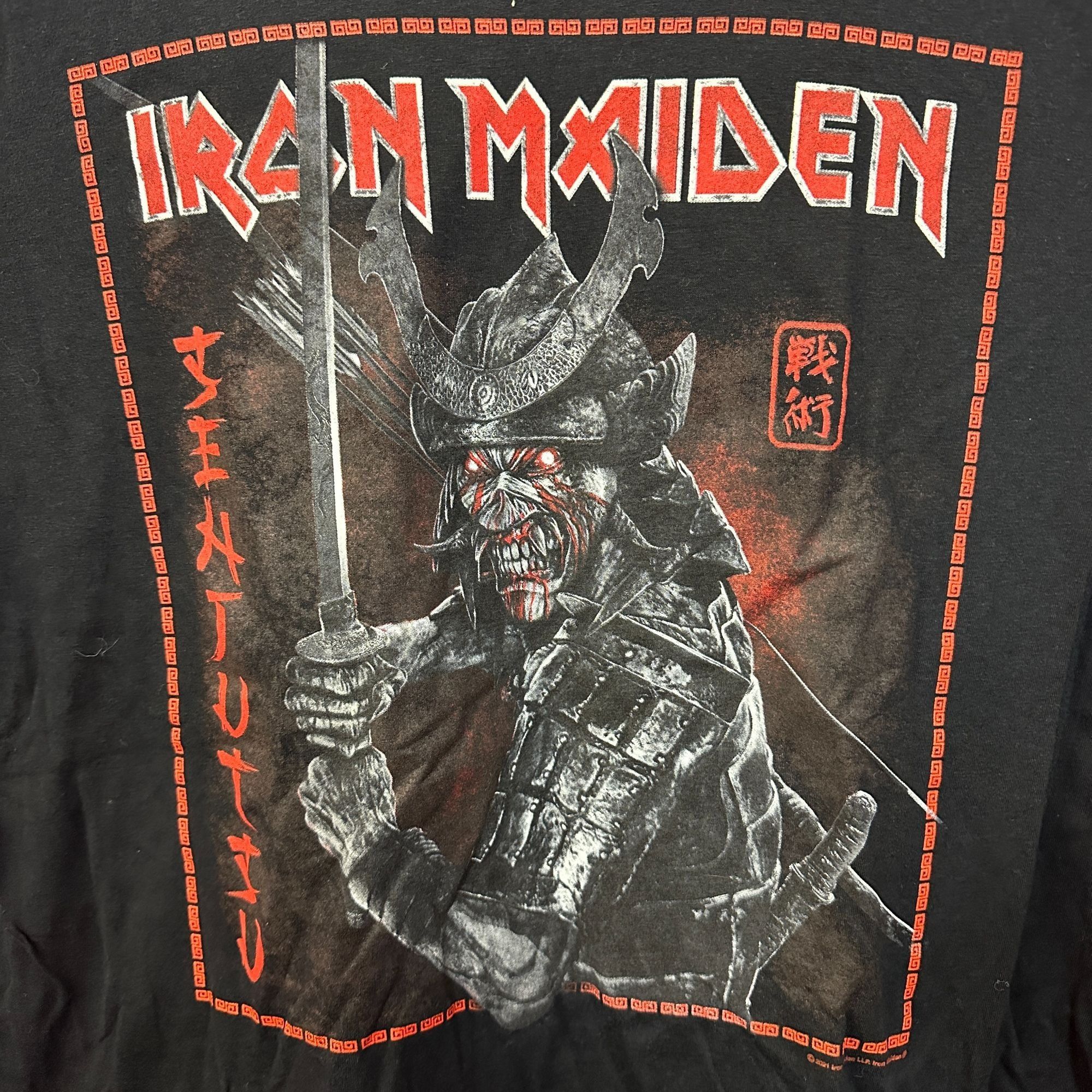 Iron Maiden Iron Maiden Senjutsu Shogun Rock Tshirt size Large Size US L / EU 52-54 / 3 - 2 Thumbnail