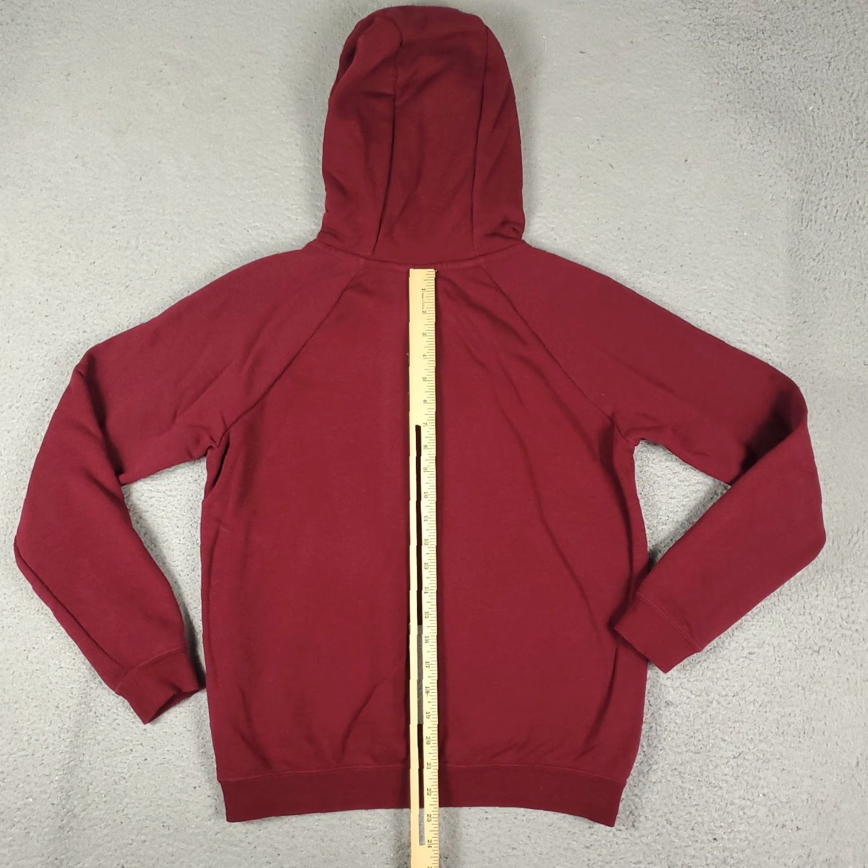 Nike Nike Sweater Mens Size Small Red Swoosh Pullover Hoodie Sweatshirt Size US S / EU 44-46 / 1 - 5 Thumbnail