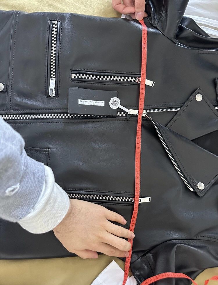 Saint Laurent Paris × Yves Saint Laurent Saint Laurent 2024 L01 new motorcycle leather jacket Size US M / EU 48-50 / 2 - 8 Thumbnail