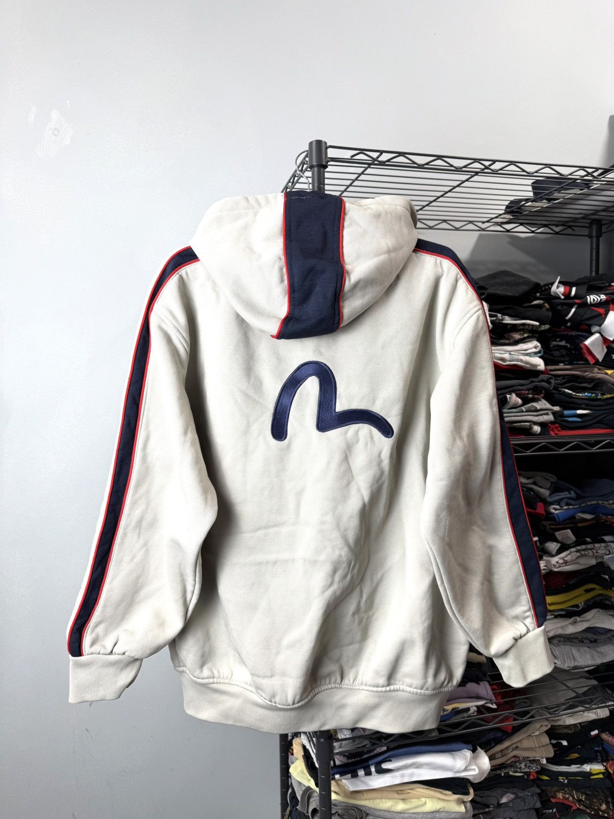 Evisu Rare Vintage Evisu Japan Brand Hoodie Embroidered Logo Size US M / EU 48-50 / 2 - 1 Thumbnail