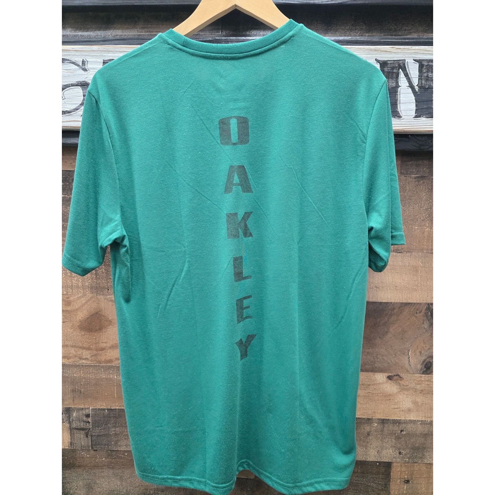 Oakley Oakley Hydrolix Green Short Sleeve T-shirt, Men's Medium NWT Size US M / EU 48-50 / 2 - 2 Thumbnail