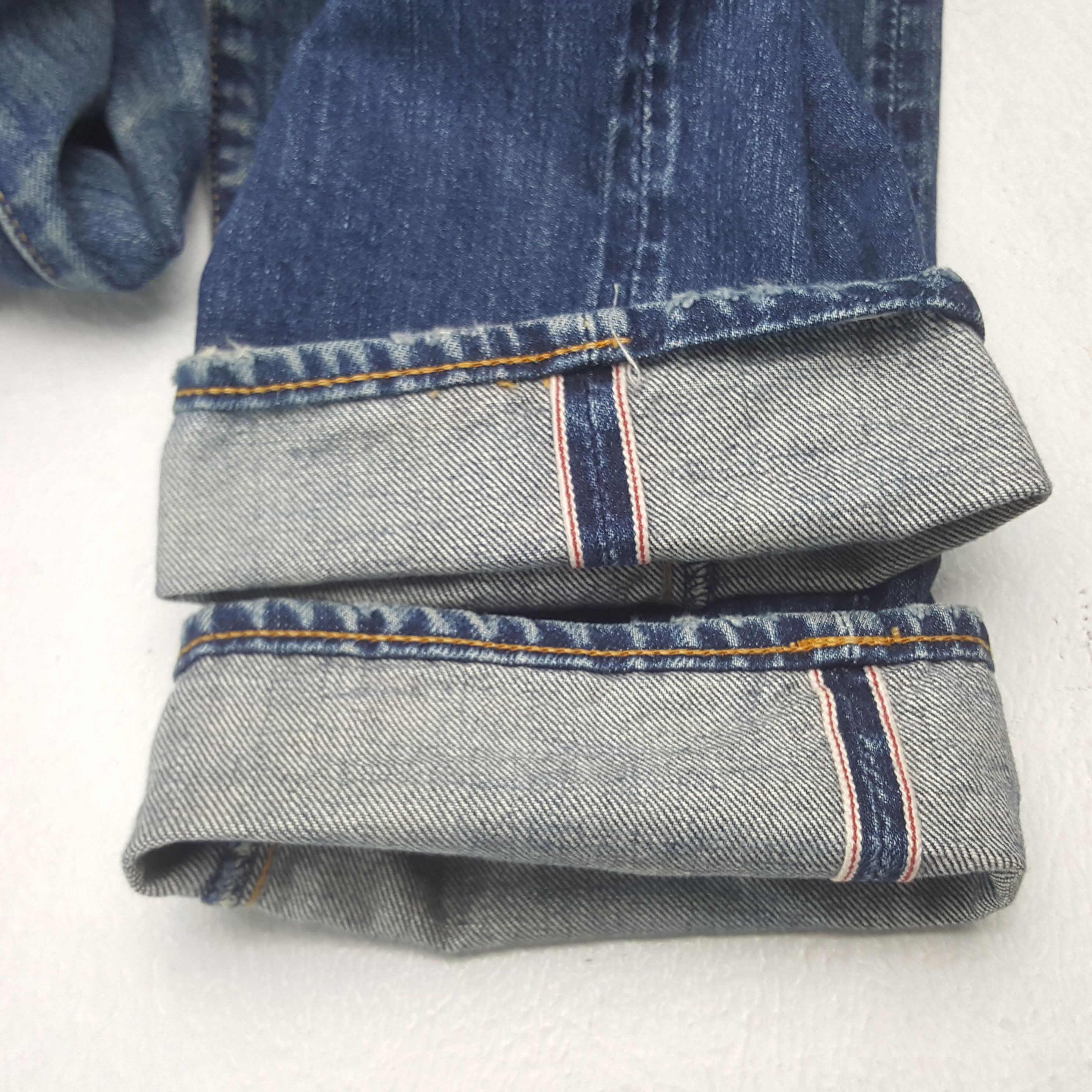 Hysteric Glamour × Japanese Brand × Vintage Vintage Hysteric Glamour Selvedge Custom Logo Denim Jeans Size US 30 / EU 46 - 12 Thumbnail
