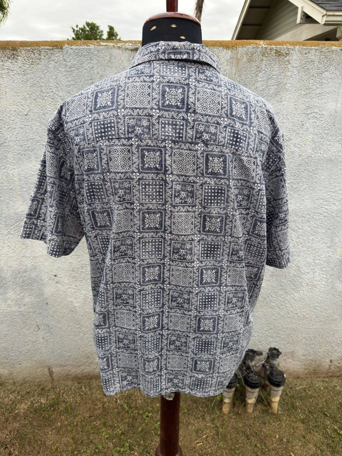 Reyn Spooner PreOwned Reyn Spooner X Uniqlo Hawaiian Print Blue Men's L Size US L / EU 52-54 / 3 - 2 Thumbnail