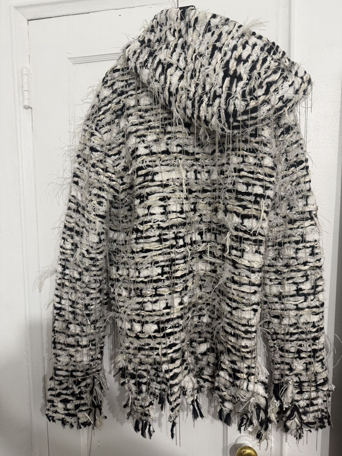 Balmain F/W19 Couture 1/1 Hoodie *HOLY GRAIL* Size US M / EU 48-50 / 2 - 8 Thumbnail
