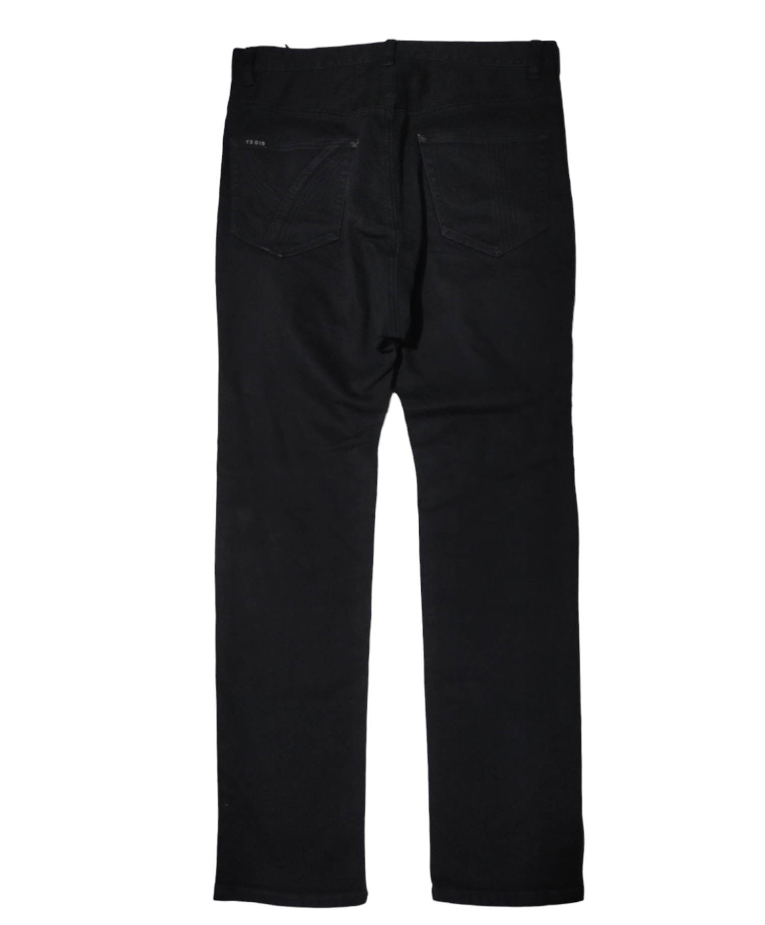 Adidas Y3 Yohji Yamamoto Drop crotch Denim Pants Size US 31 - 2 Thumbnail