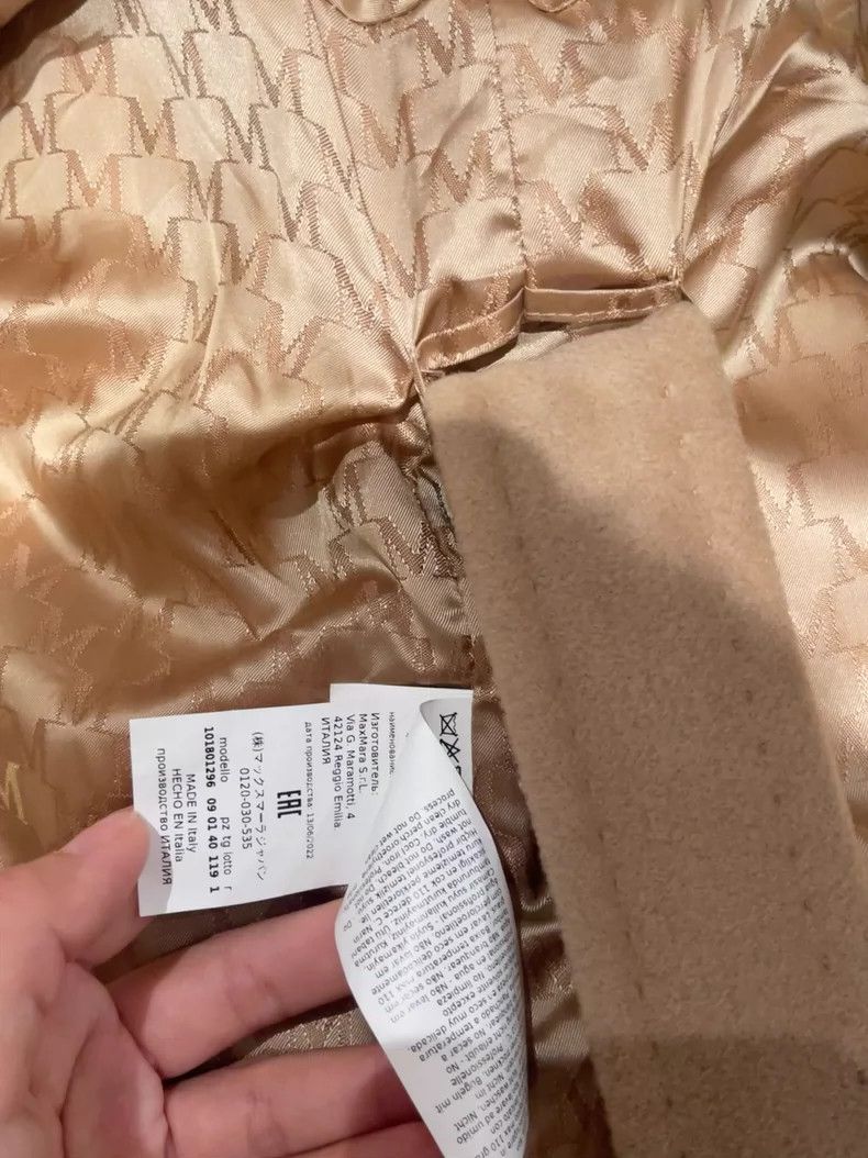Max Mara Max Mara 101 801 Madame Classic Coat Size XL / US 12-14 / IT 48-50 - 5 Thumbnail