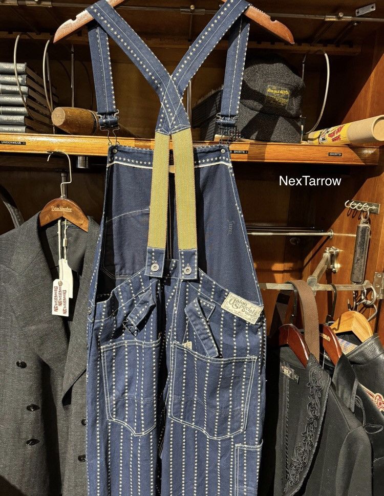 Freewheelers Freewheels old style star dyed work pants 2410-Nextarrow Size US 30 / EU 46 - 2 Thumbnail