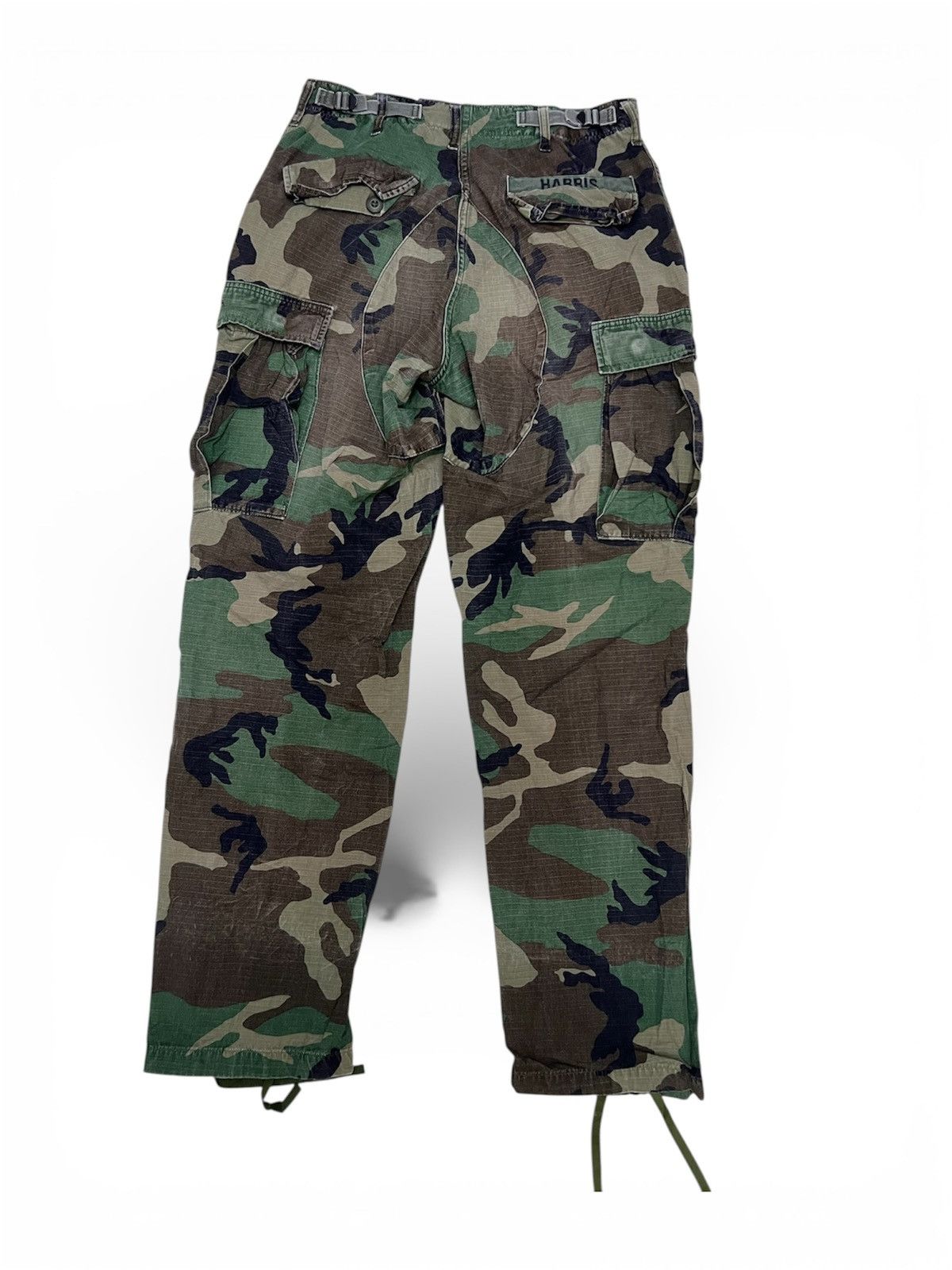 Avirex US Army 1988 Hot Weather Woodland Camo Combat Trousers OG Size US 32 / EU 48 - 2 Thumbnail