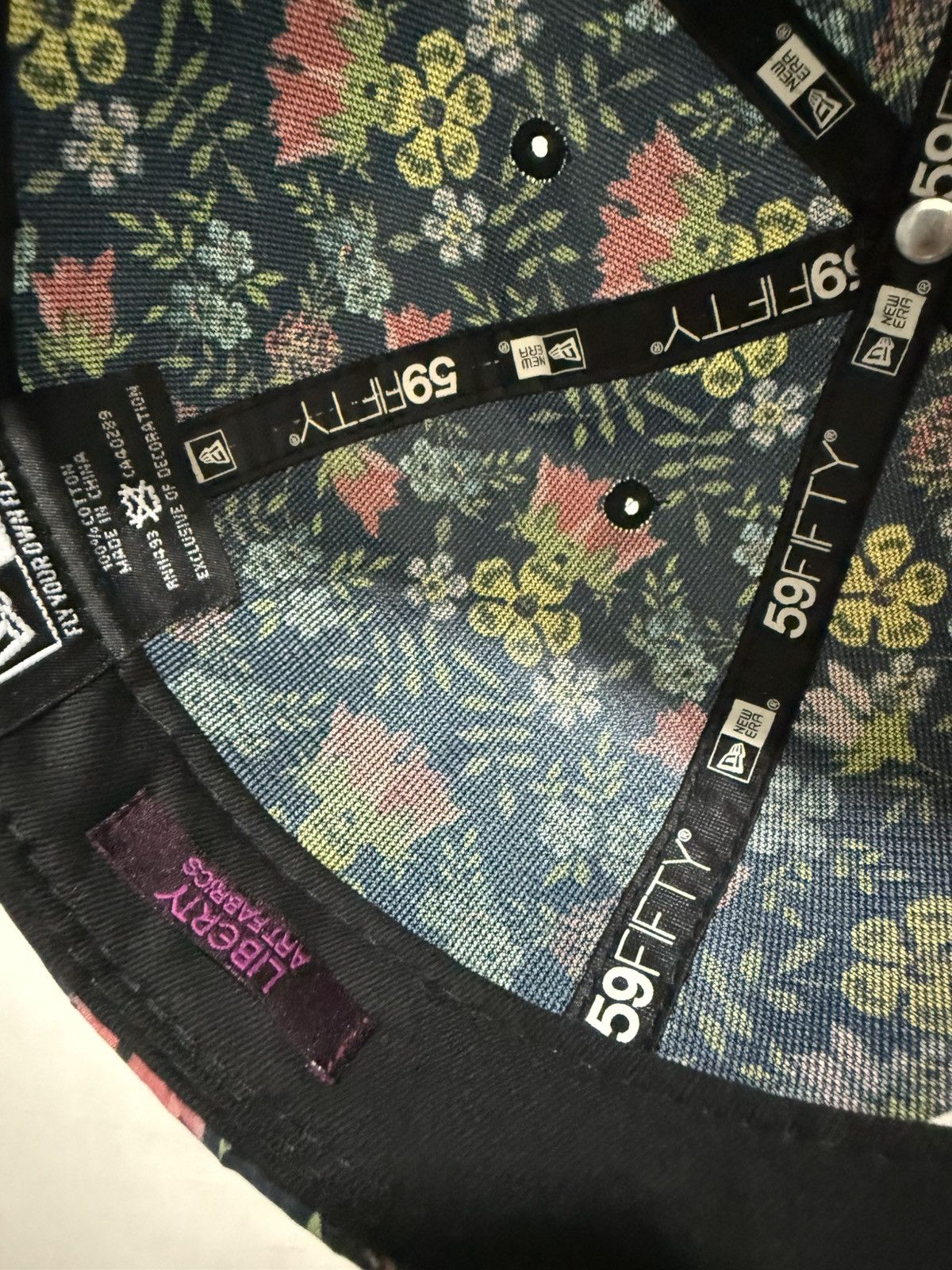 Supreme SS13 Supreme X Floral Liberty Fitted Size 7 3/8 Size ONE SIZE - 8 Thumbnail