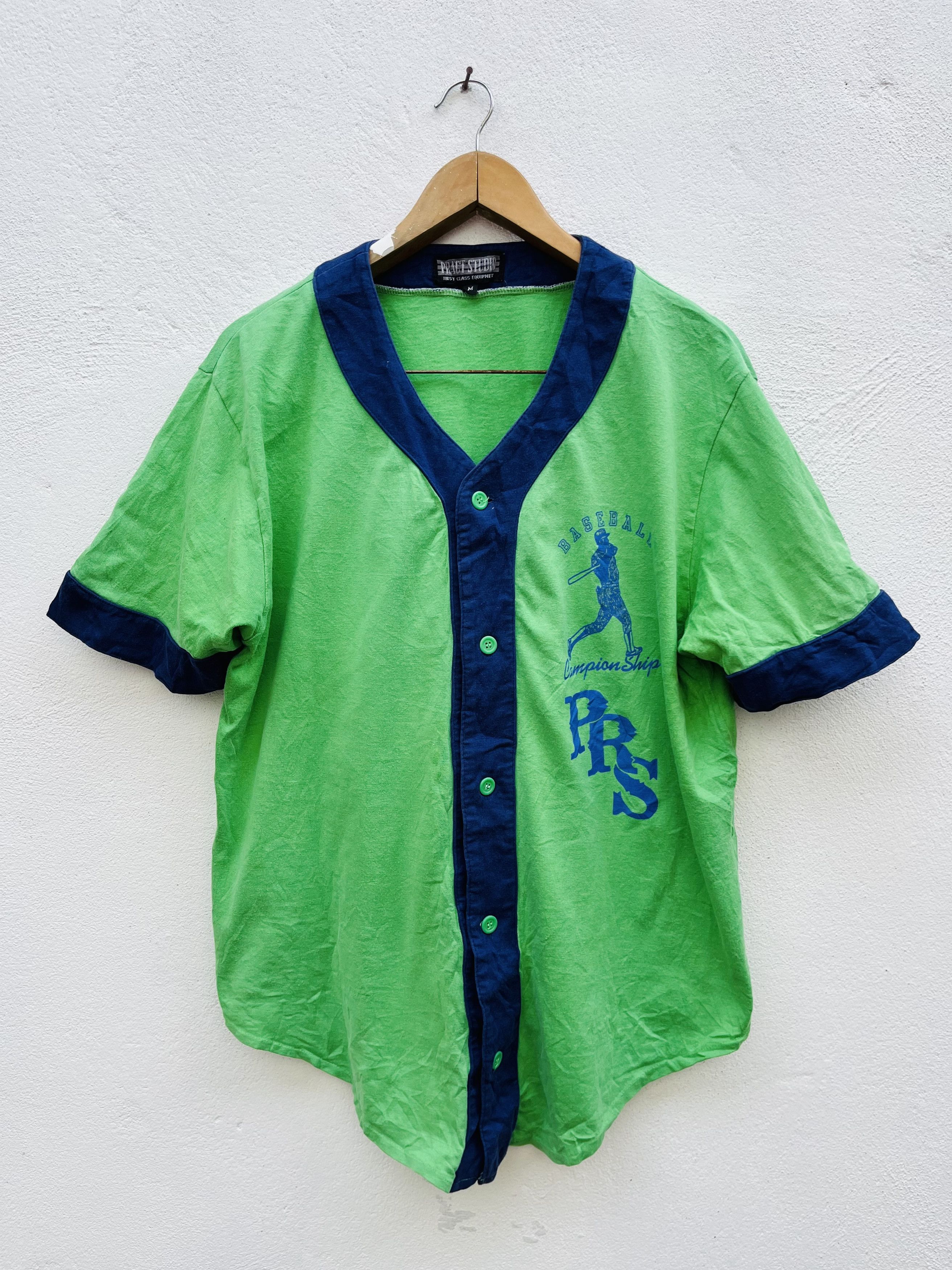 Japanese Brand × Vintage Vintage Pract Studio Baseball Championship Hip Hop Style Size US L / EU 52-54 / 3 - 1 Thumbnail