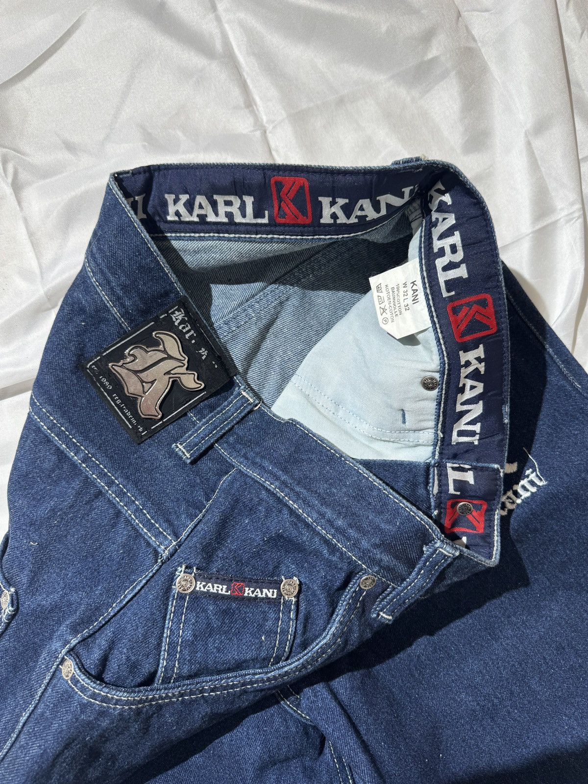 Karl Kani Karl Kani Y2K Carpenter Baggy Vintage Denim Jeans Size US 32 / EU 48 - 8 Thumbnail