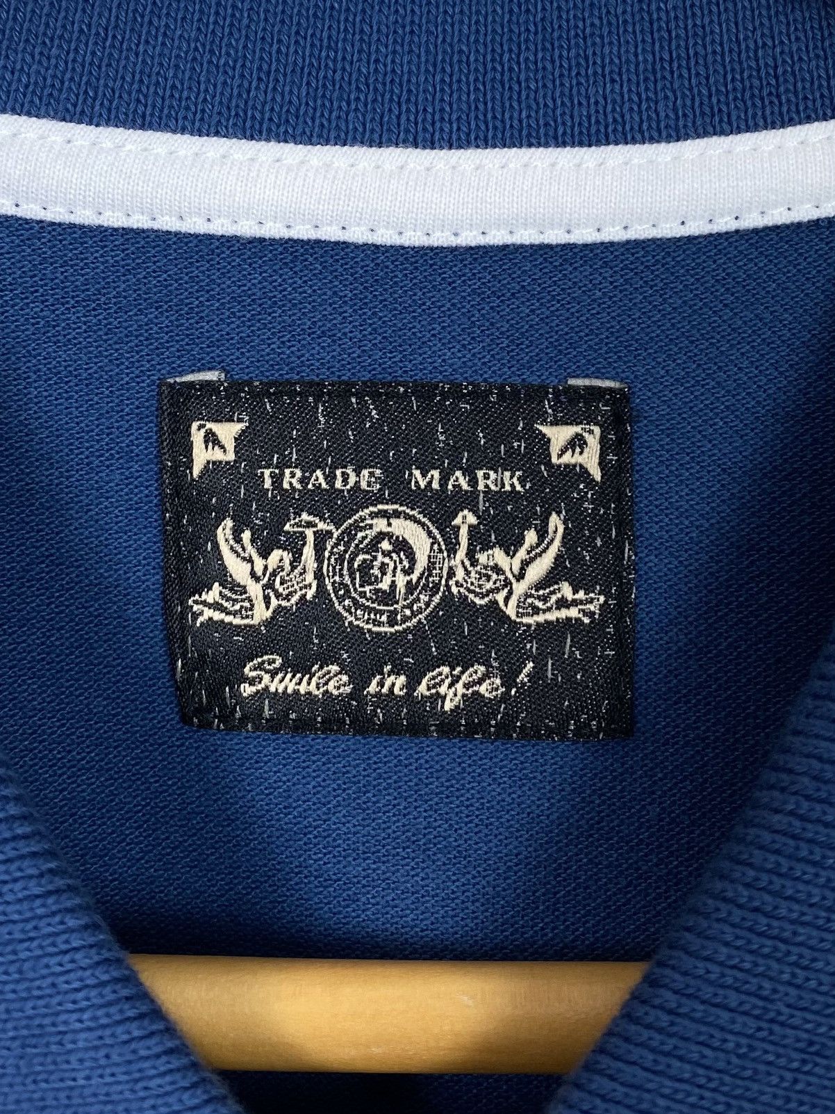 Diesel NEW Diesel T-Yahei Short Sleeve Polo Shirt Size XL Blue Top Size US XL / EU 56 / 4 - 4 Thumbnail