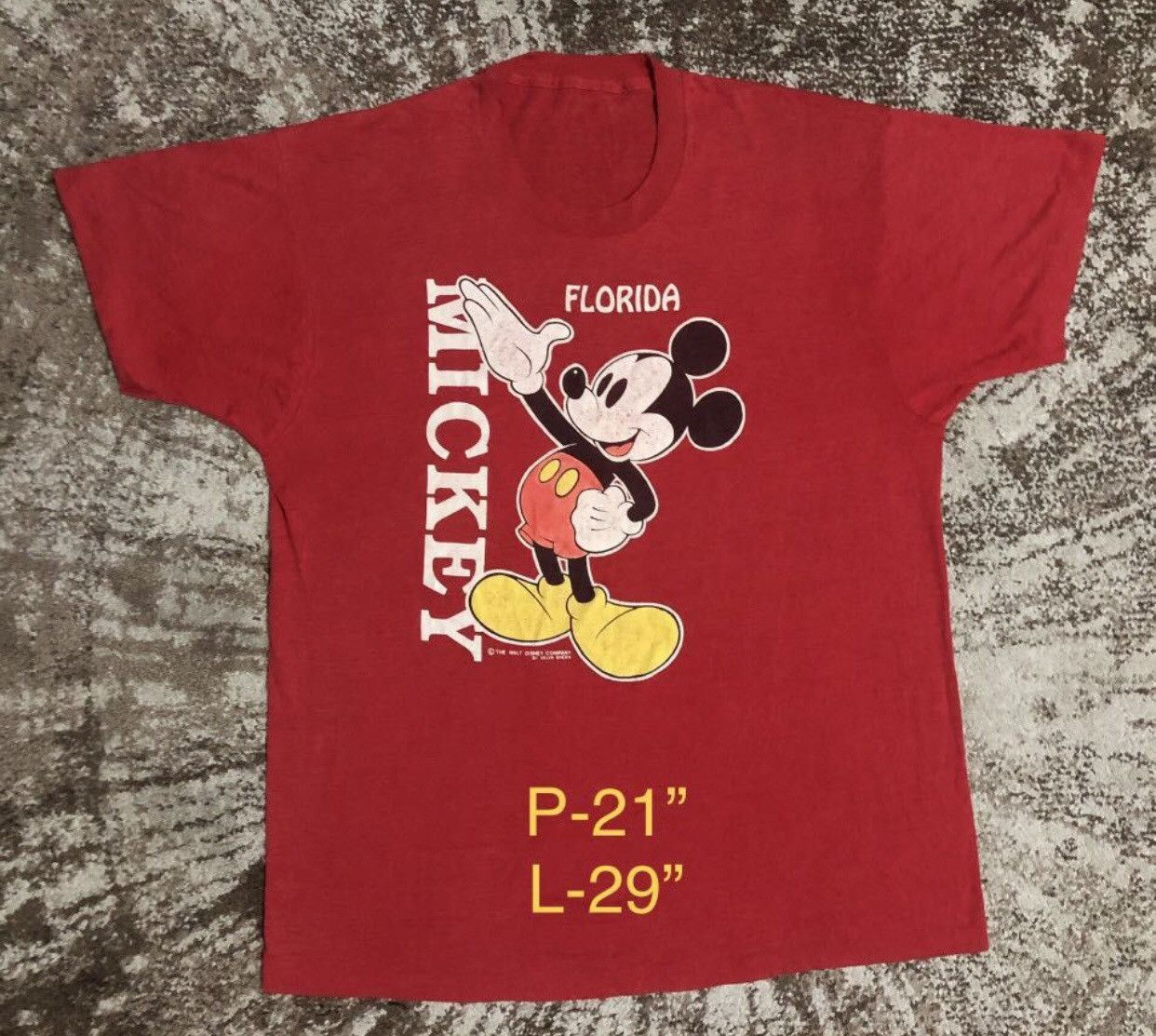 Mickey Mouse × Vintage Vintage Mickey Mouse tee by Velva Sheen Size US L / EU 52-54 / 3 - 1 Thumbnail