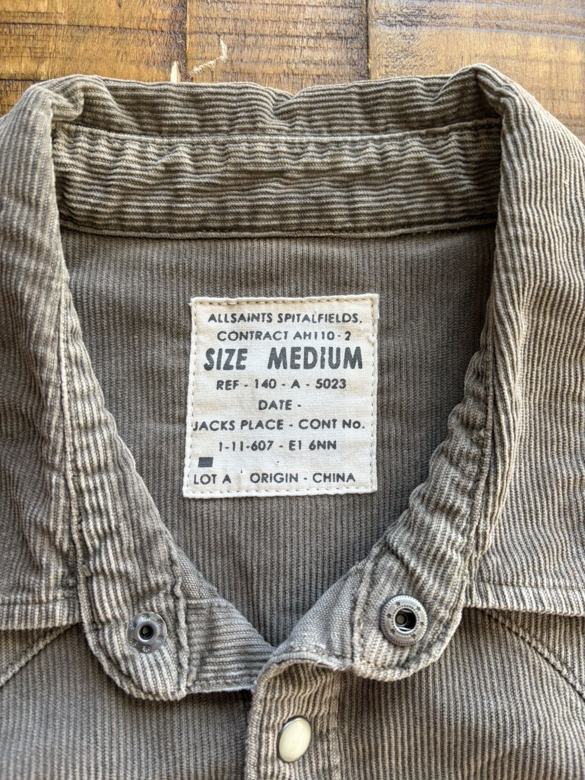 Allsaints Old School Allsaints Spitalfields Size US M / EU 48-50 / 2 - 3 Thumbnail