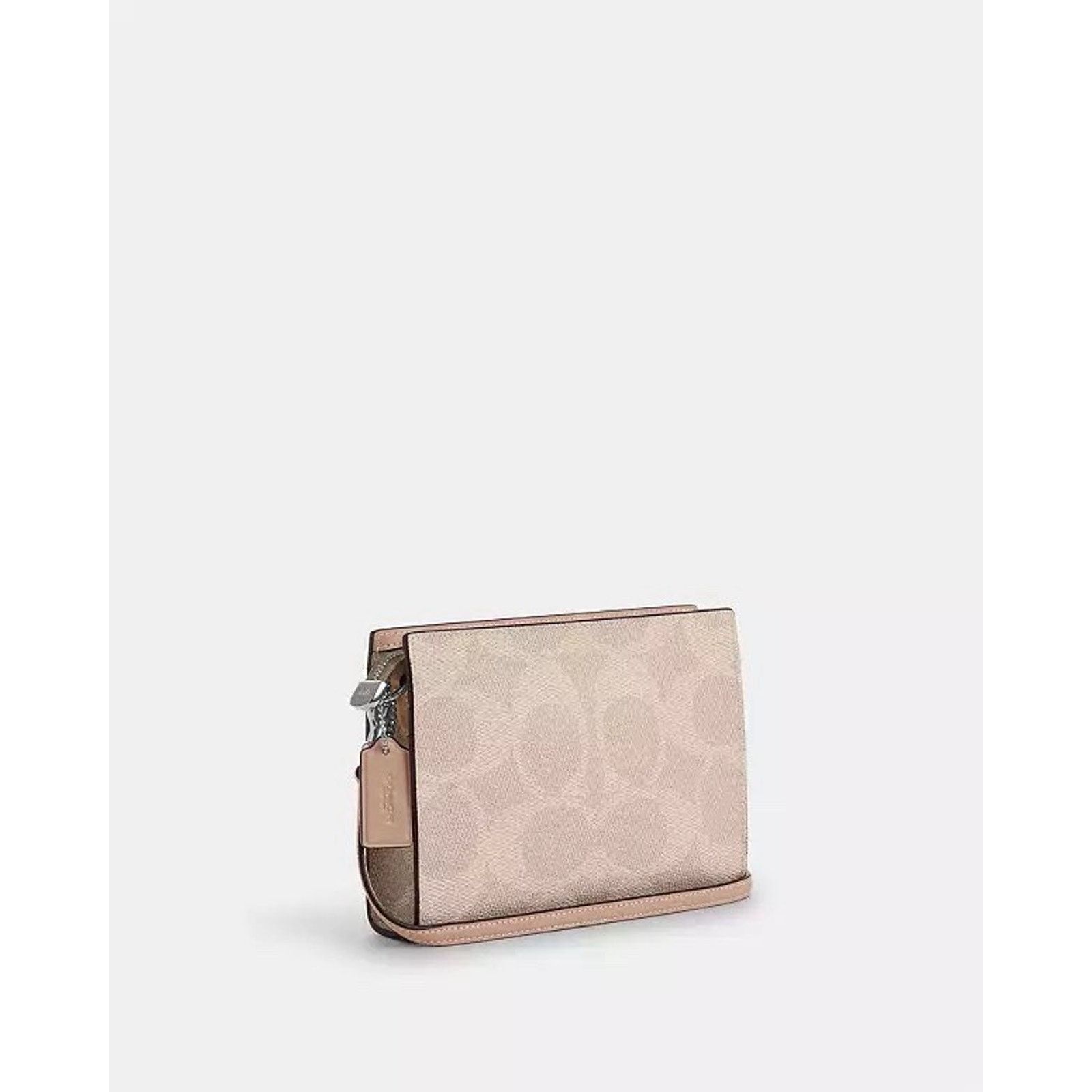 Coach NWT Coach Slim Crossbody Bag CAR12 Silver/Sand/Taupe Size ONE SIZE - 9 Thumbnail