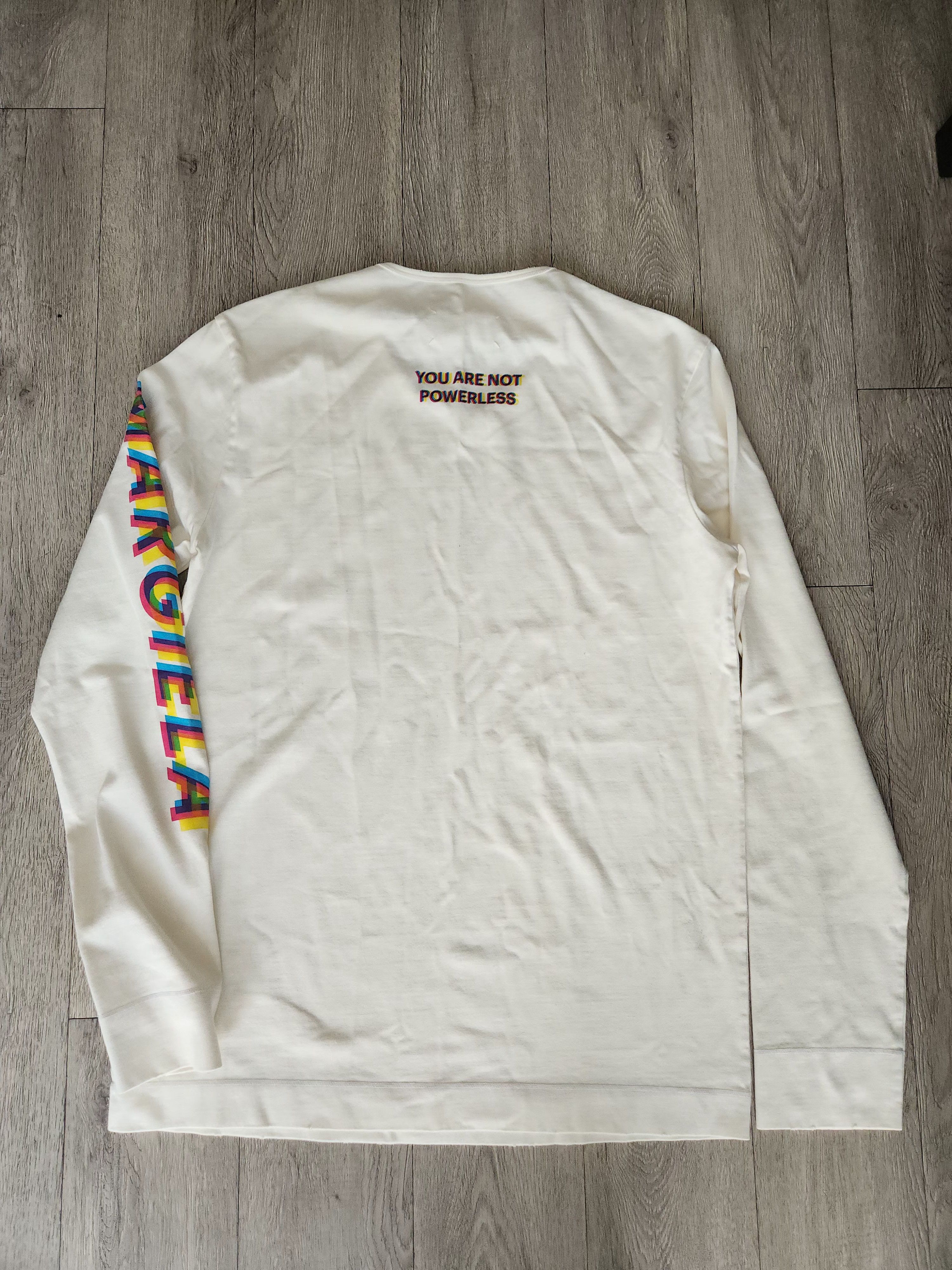 Maison Margiela Maison Margiela "You Are Not Powerless" long sleeve shirt Size US XL / EU 56 / 4 - 2 Thumbnail