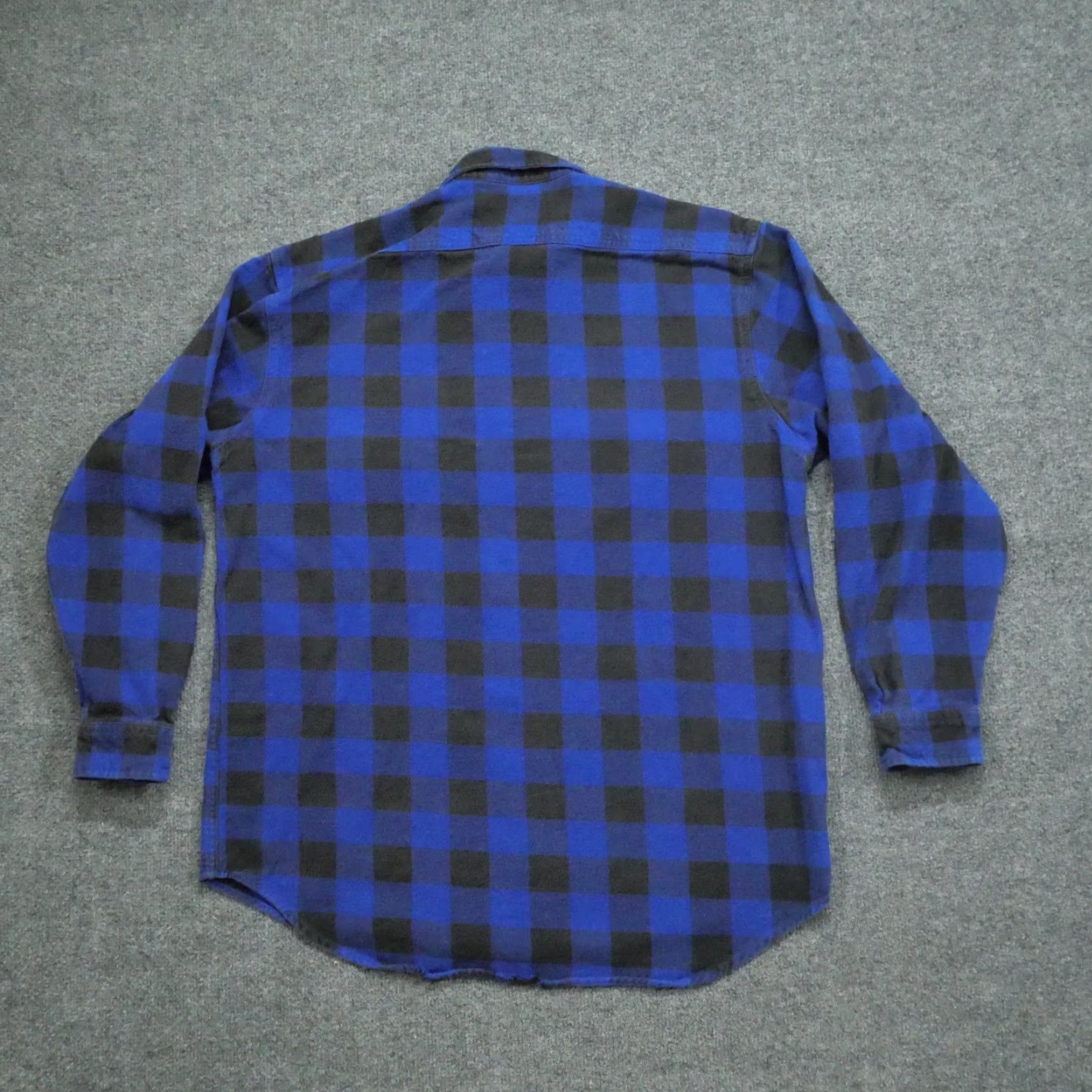 Vintage VINTAGE King Gee Flannel Shirt Mens XL Blue Button-Up Long Sleeve Workwear Y Size US XL / EU 56 / 4 - 6 Thumbnail