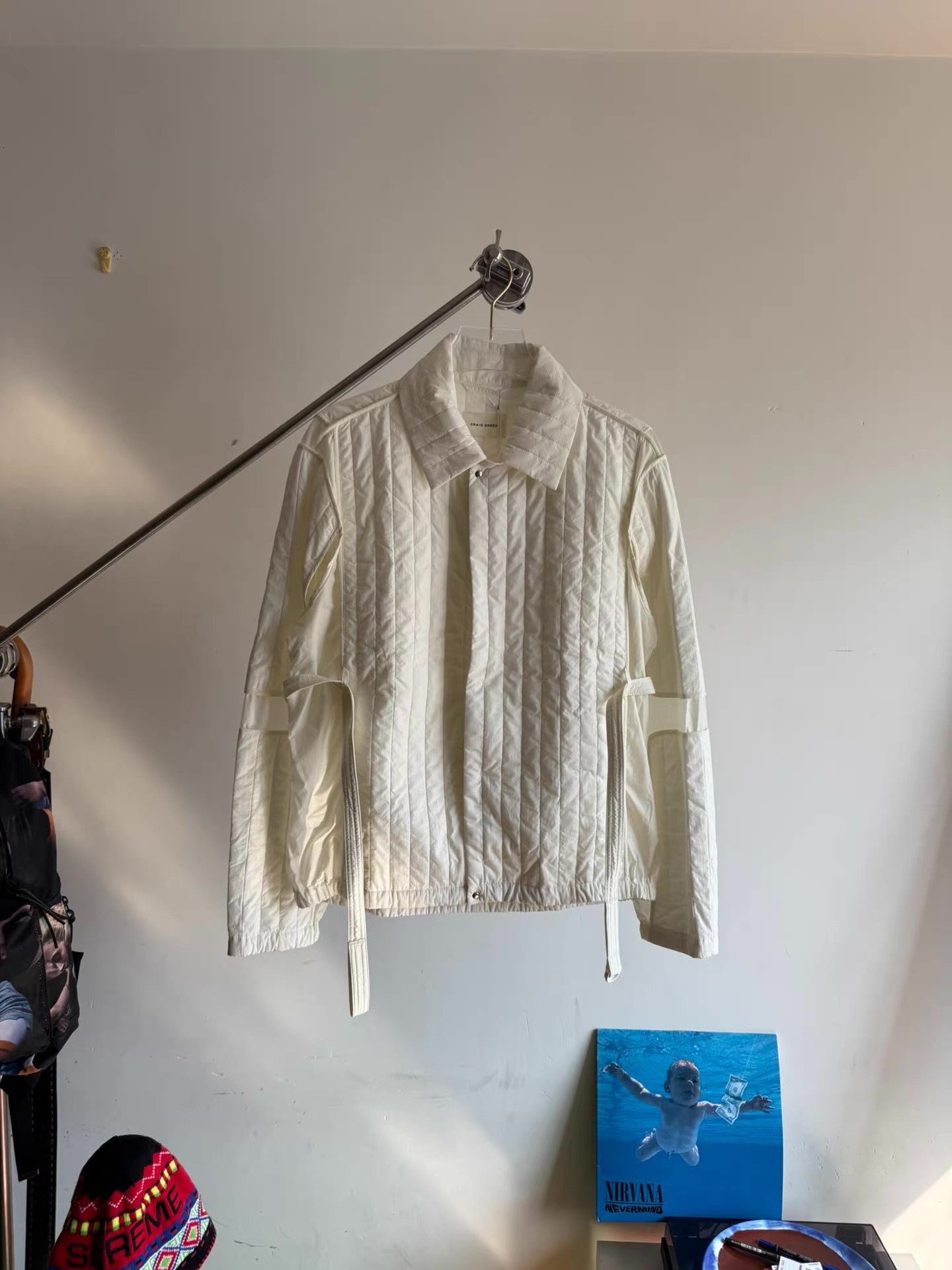 Craig Green CRAIG GREEN White Ribbon Cotton Jacket Q17 Size US M / EU 48-50 / 2 - 1 Thumbnail