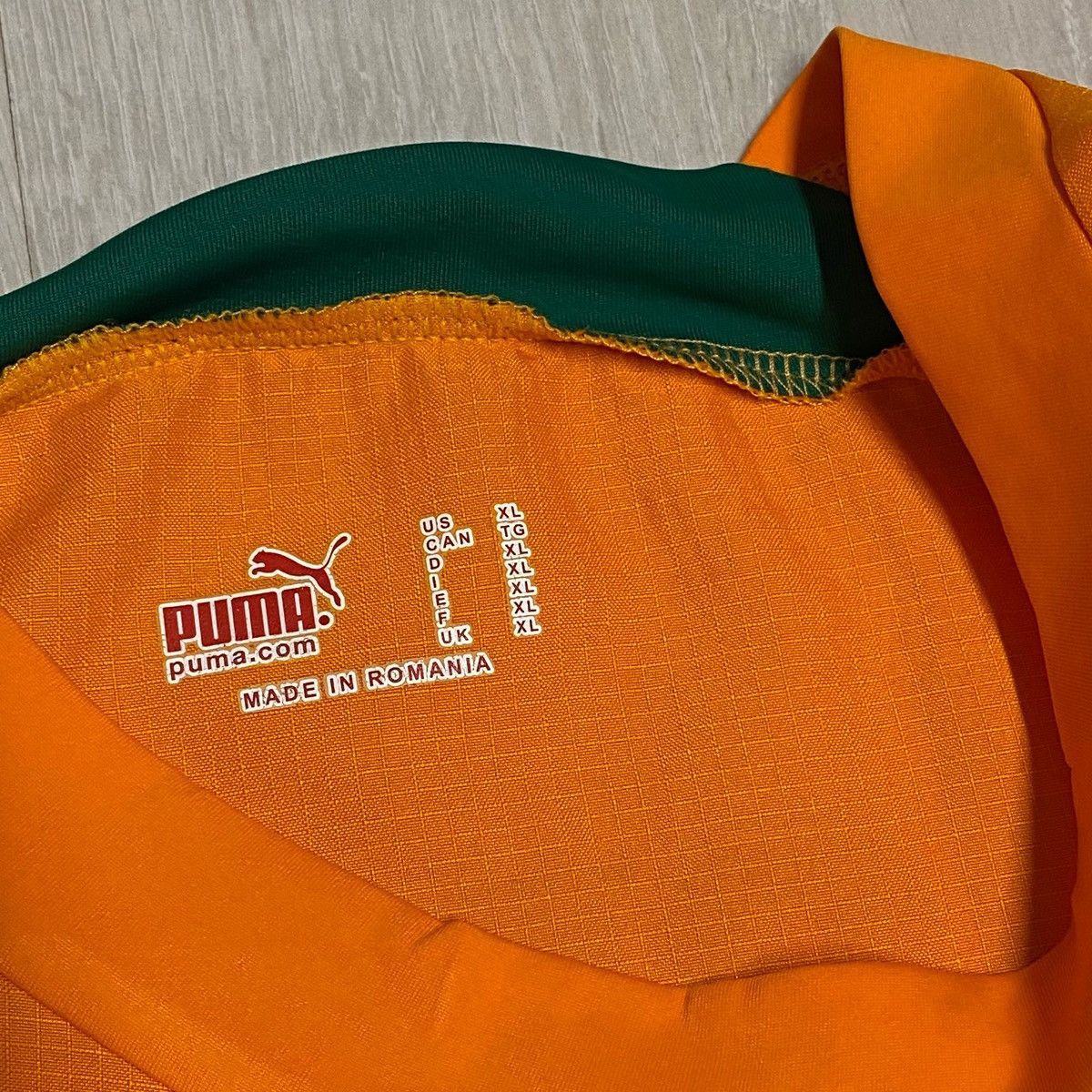 Puma Vintage Puma 2006/2007 Ivory Coast #20 Demel shirt Size US XL / EU 56 / 4 - 3 Thumbnail