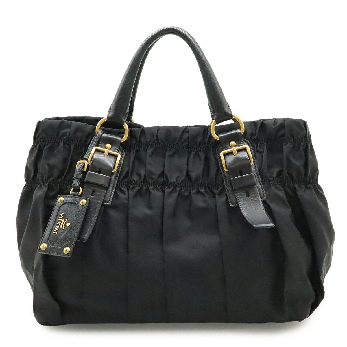 Prada Prada Prada Gaufre Nylon Leather Tote Bag Textile Tote Bag BN1746 DUTY FREE for USA Size ONE SIZE - 1 Thumbnail