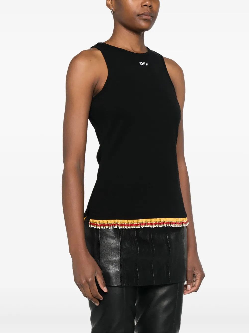 Off-White o1y1225 Logo Tank Top in Black Size M / US 6-8 / IT 42-44 - 3 Thumbnail