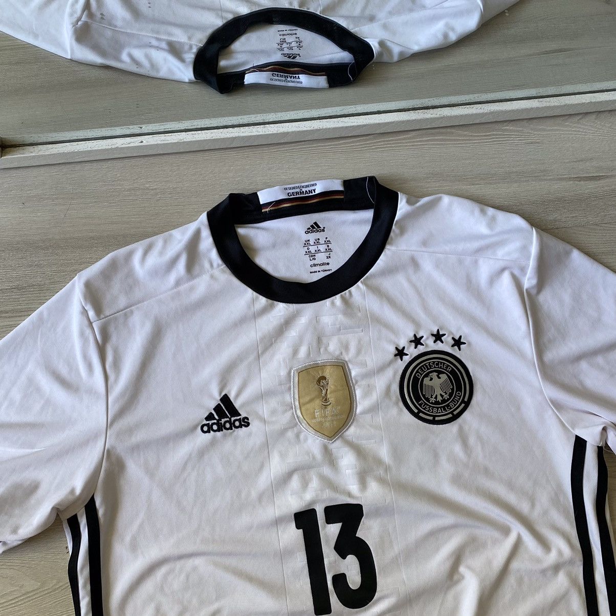Vintage Germany Thomas Muller 13 Fifa World Cup Size US XXL / EU 58 / 5 - 3 Thumbnail