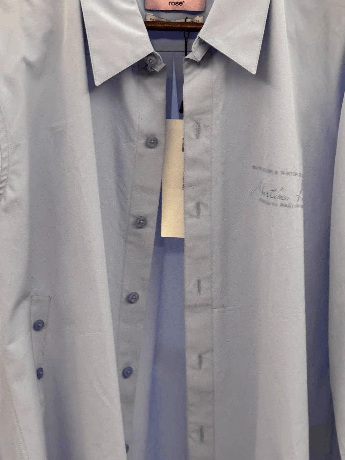 Martine Rose Martine Rose Logo Stitch Shirt-2508 Size US M / EU 48-50 / 2 - 2 Thumbnail