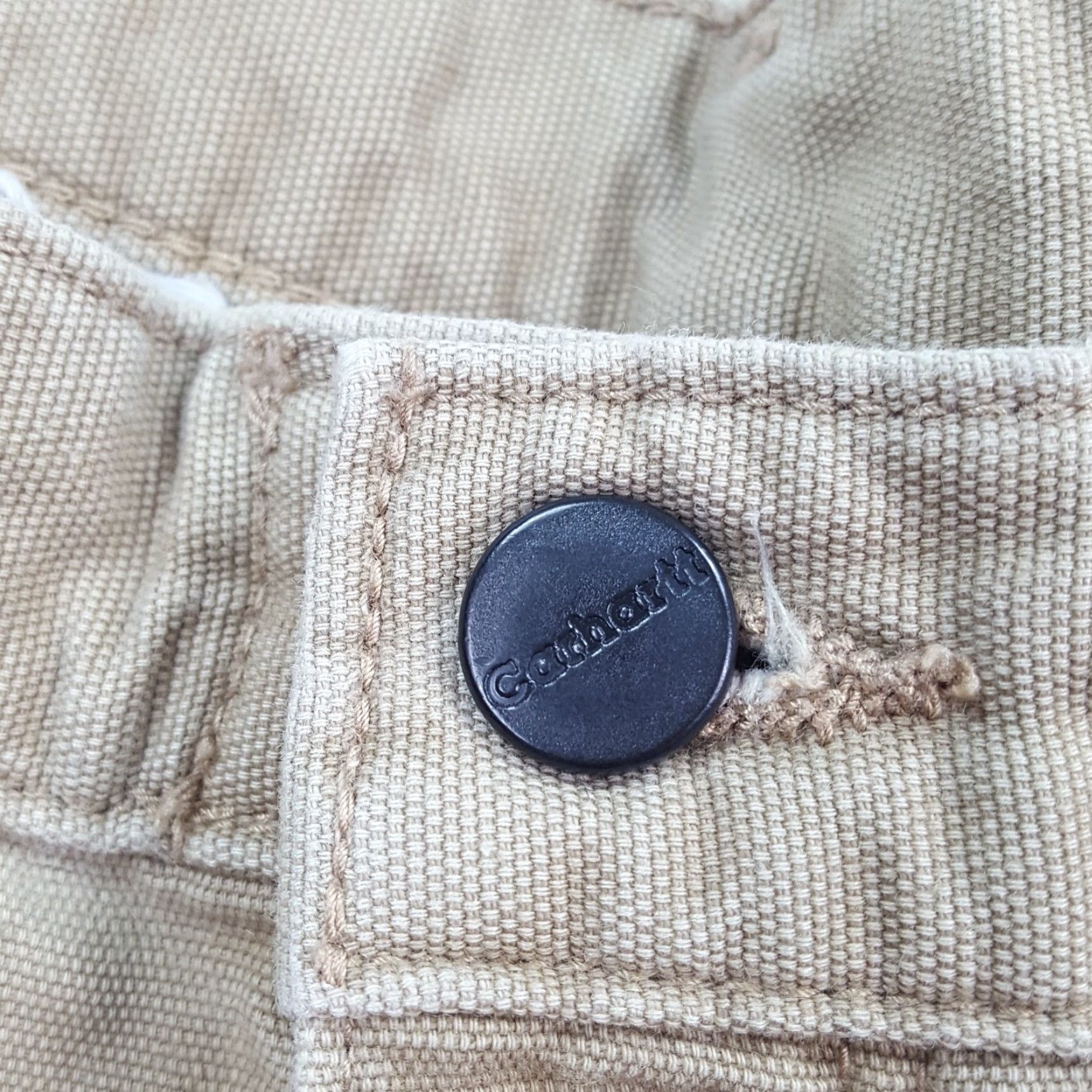 Carhartt VINTAGE Carhartt Flame Resistant Men's Pants 42x30 Khaki Beige Workwear Carpenter Pants Mens Size US 42 / EU 58 - 7 Thumbnail