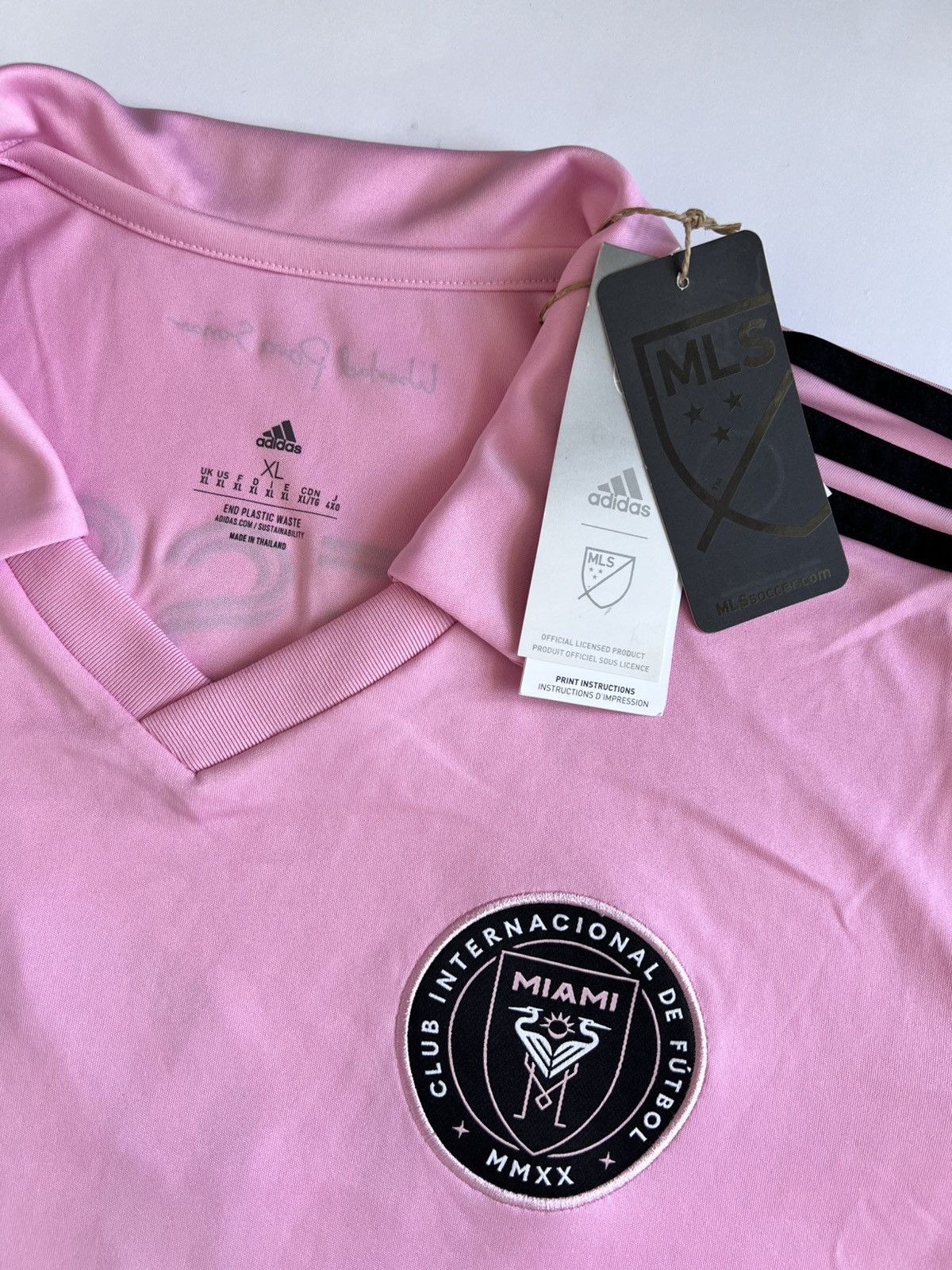 Adidas Jersey Adidas Inter Miami Messi size XL Size US XL / EU 56 / 4 - 5 Thumbnail