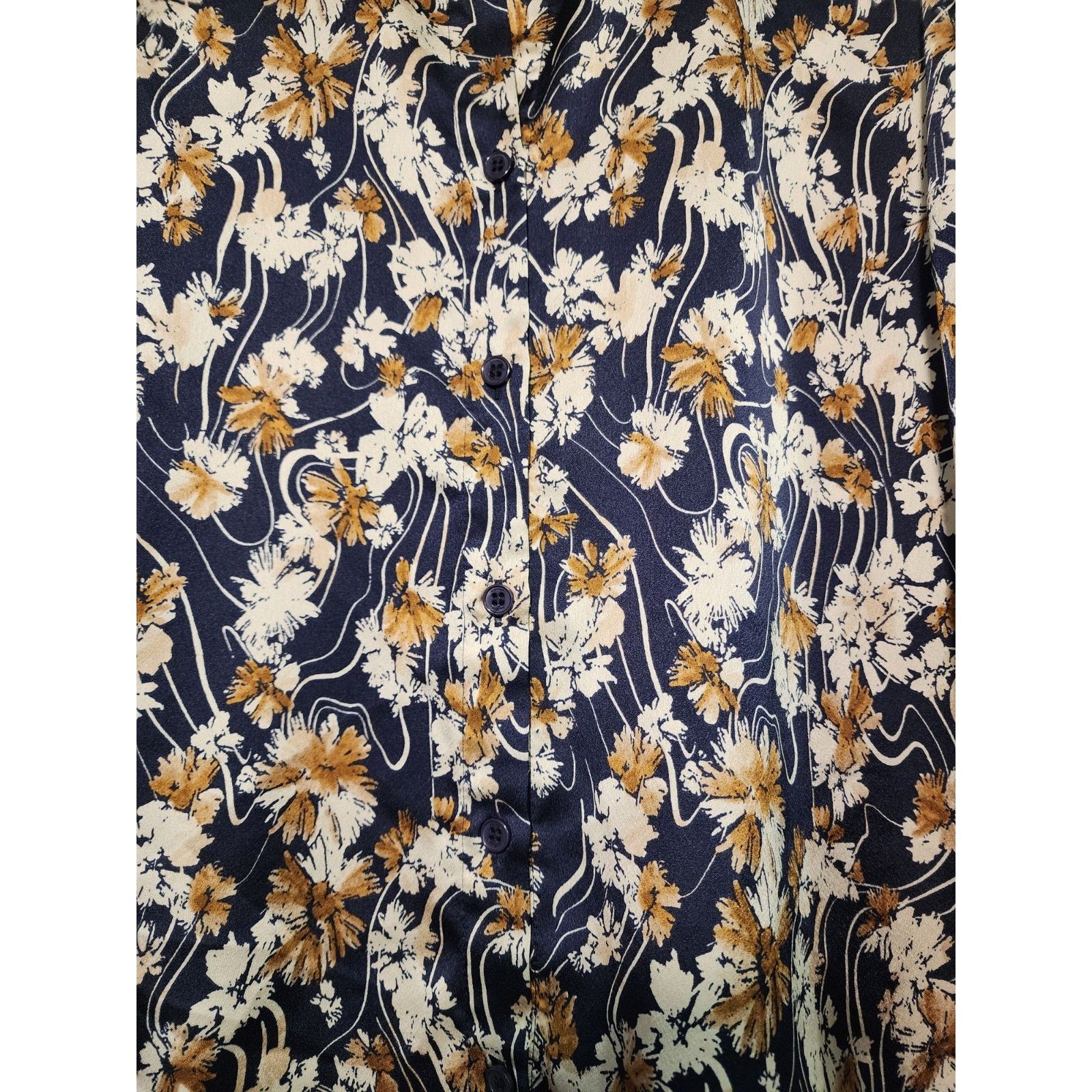 Other Halogen Women's Printed Floral Sleeveless Size 1 (14w-16w) Size XL / US 12-14 / IT 48-50 - 4 Thumbnail