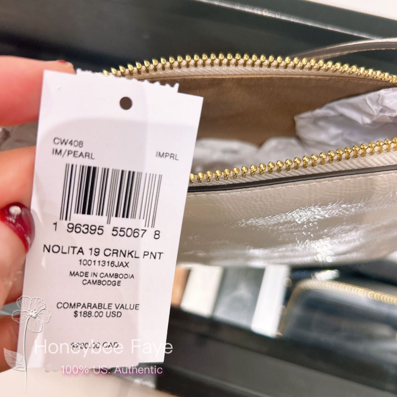Coach Nolita 19 CW408 Size ONE SIZE - 3 Thumbnail