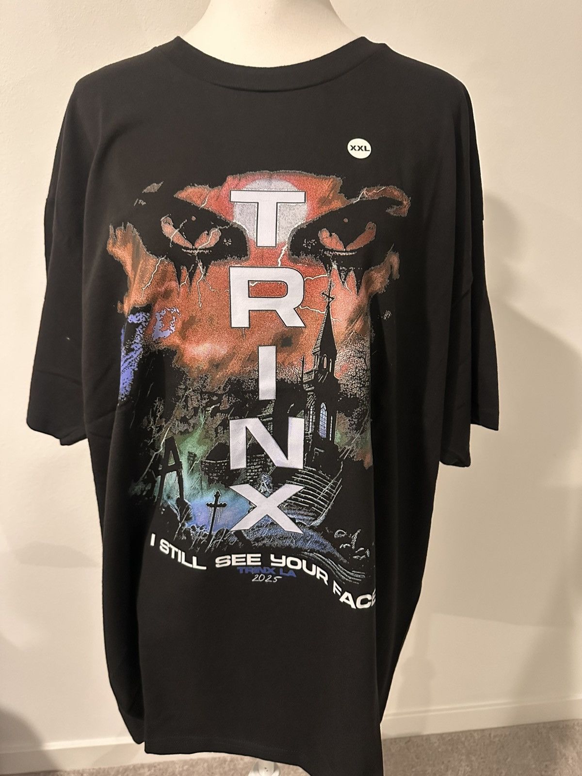 Other TRINX I Still See Your Face Black T Shirt 2XL NWOT Size US XXL / EU 58 / 5 - 2 Thumbnail
