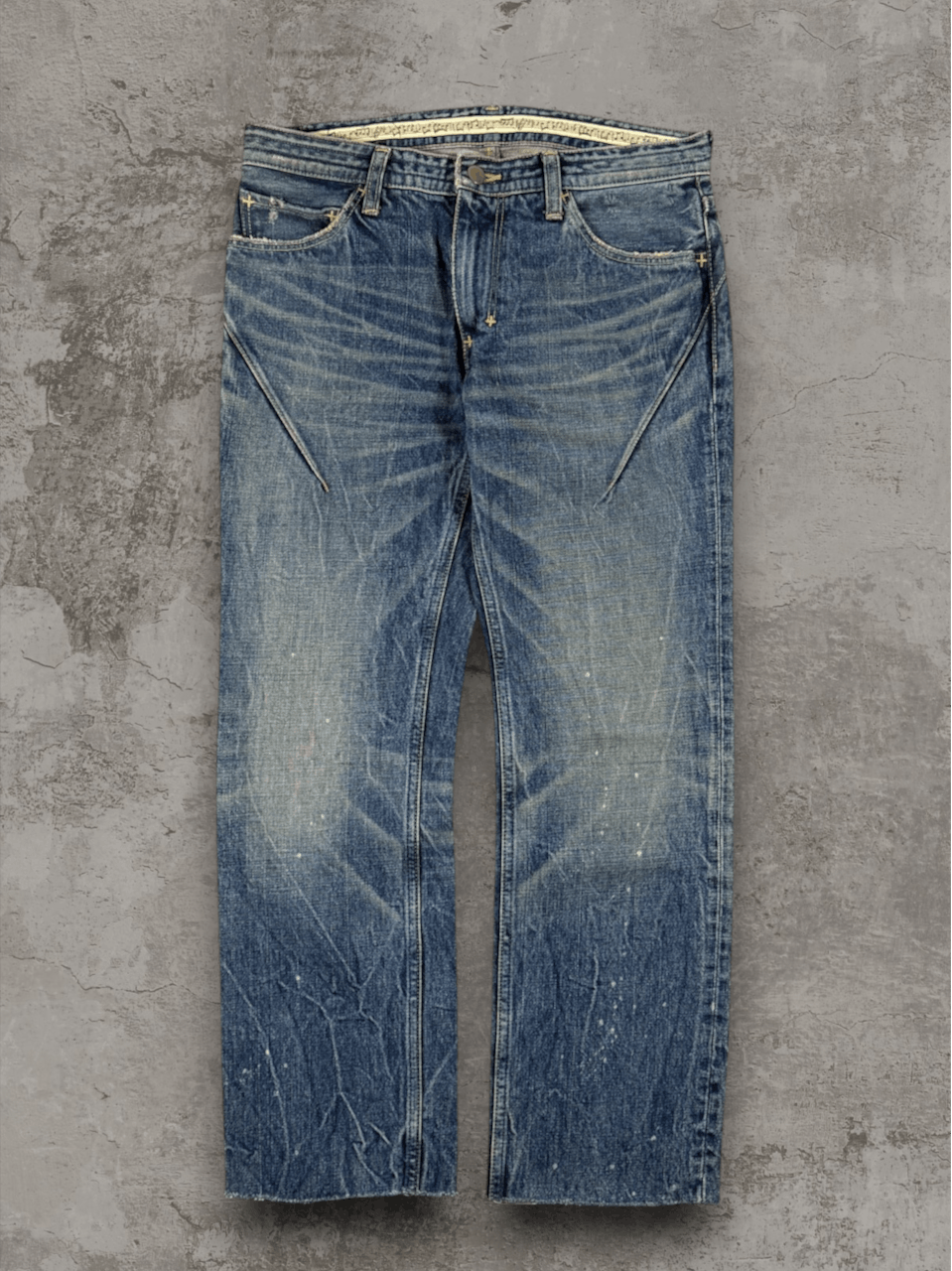 Number (N)ine NUMBER NINE SS07 “ABOUT A BOY” MUDWASH PAIN DENIM
