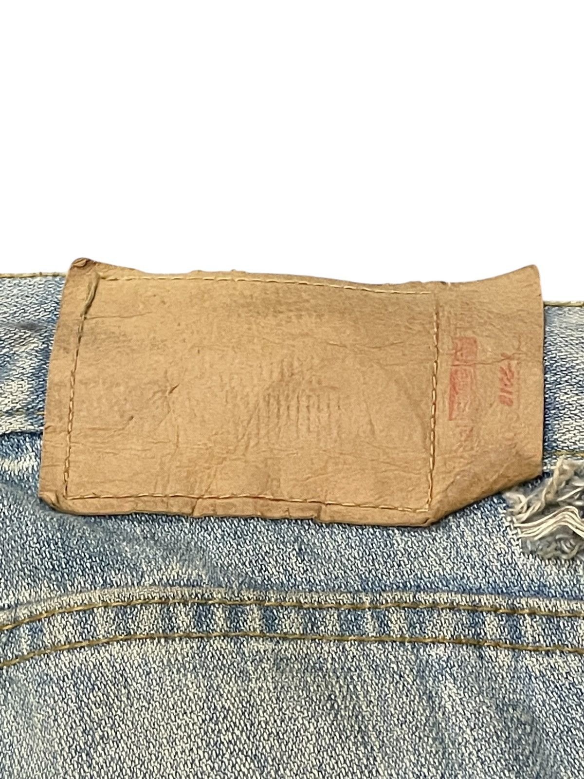 Hysteric Glamour Hysteric Glamour Style I ❤️ Surf Patched Muddy Wash Jeans Size US 32 / EU 48 - 24 Thumbnail