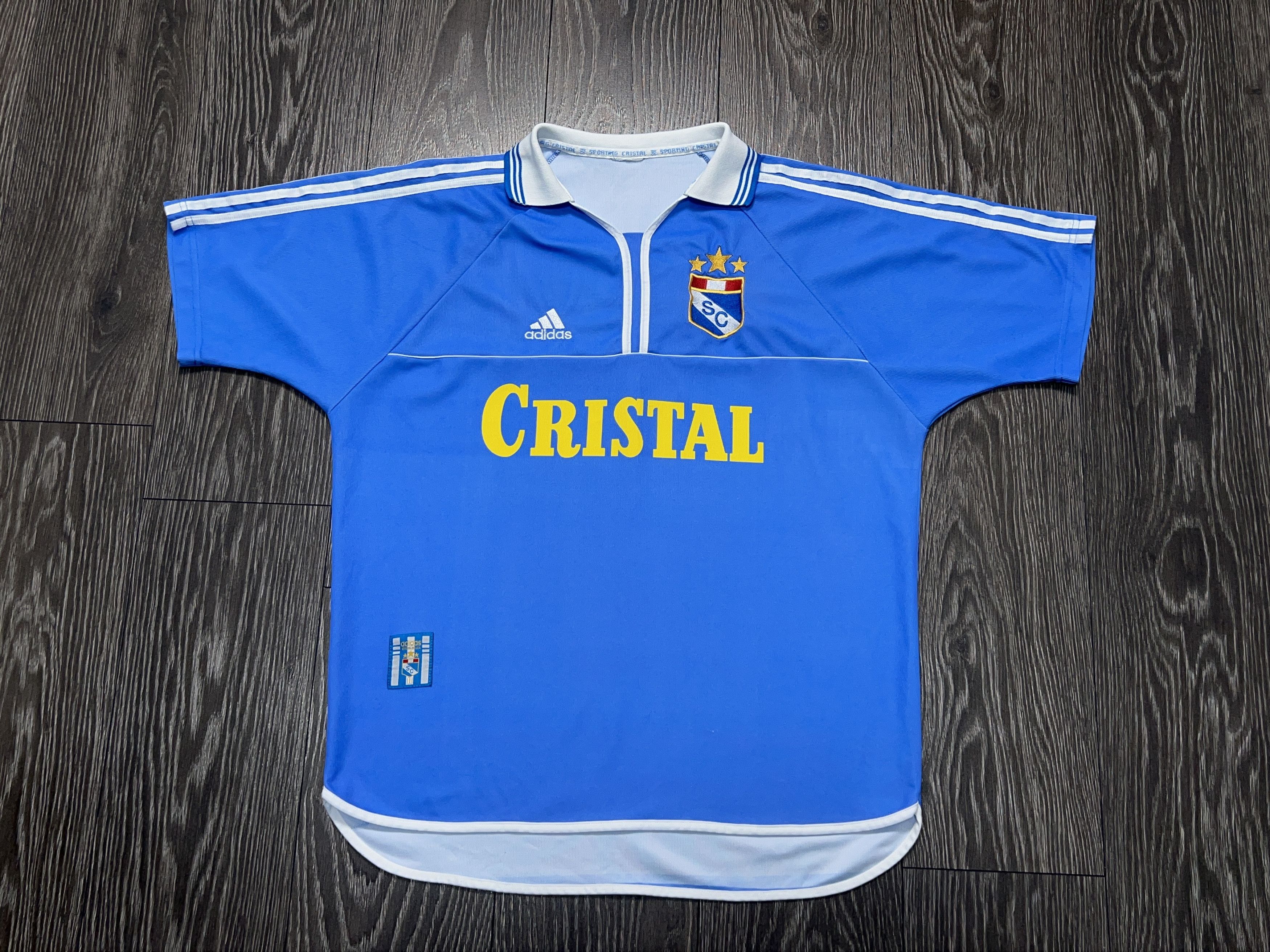 Adidas Vintage Sporting Cristal Peru Football Soccer Shirt Jersey Size US L / EU 52-54 / 3 - 1 Thumbnail