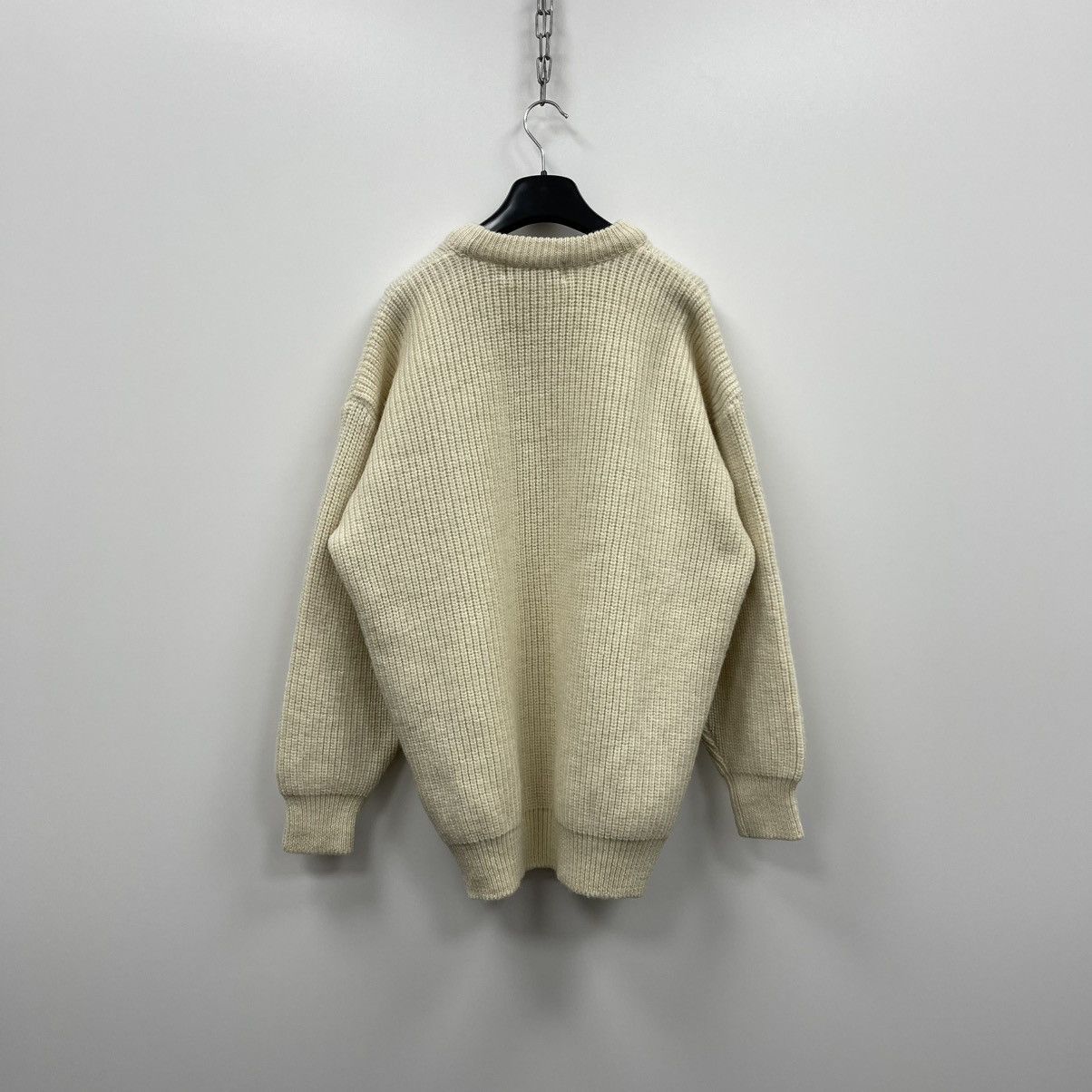 Barbour Barbour D481 Fisherman’s Wool Knit Heavy Vintage Sweater Size US XL / EU 56 / 4 - 3 Thumbnail