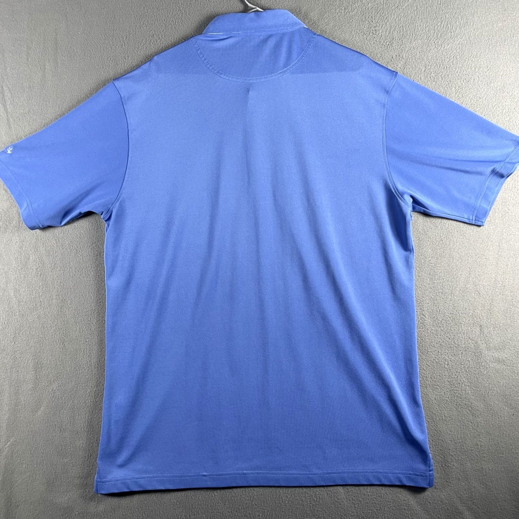 Vintage C. DeFoor Polo Shirt Mens XL Blue Bragger's Cup Embroidered Performance Golf Shirt Size US XL / EU 56 / 4 - 2 Thumbnail