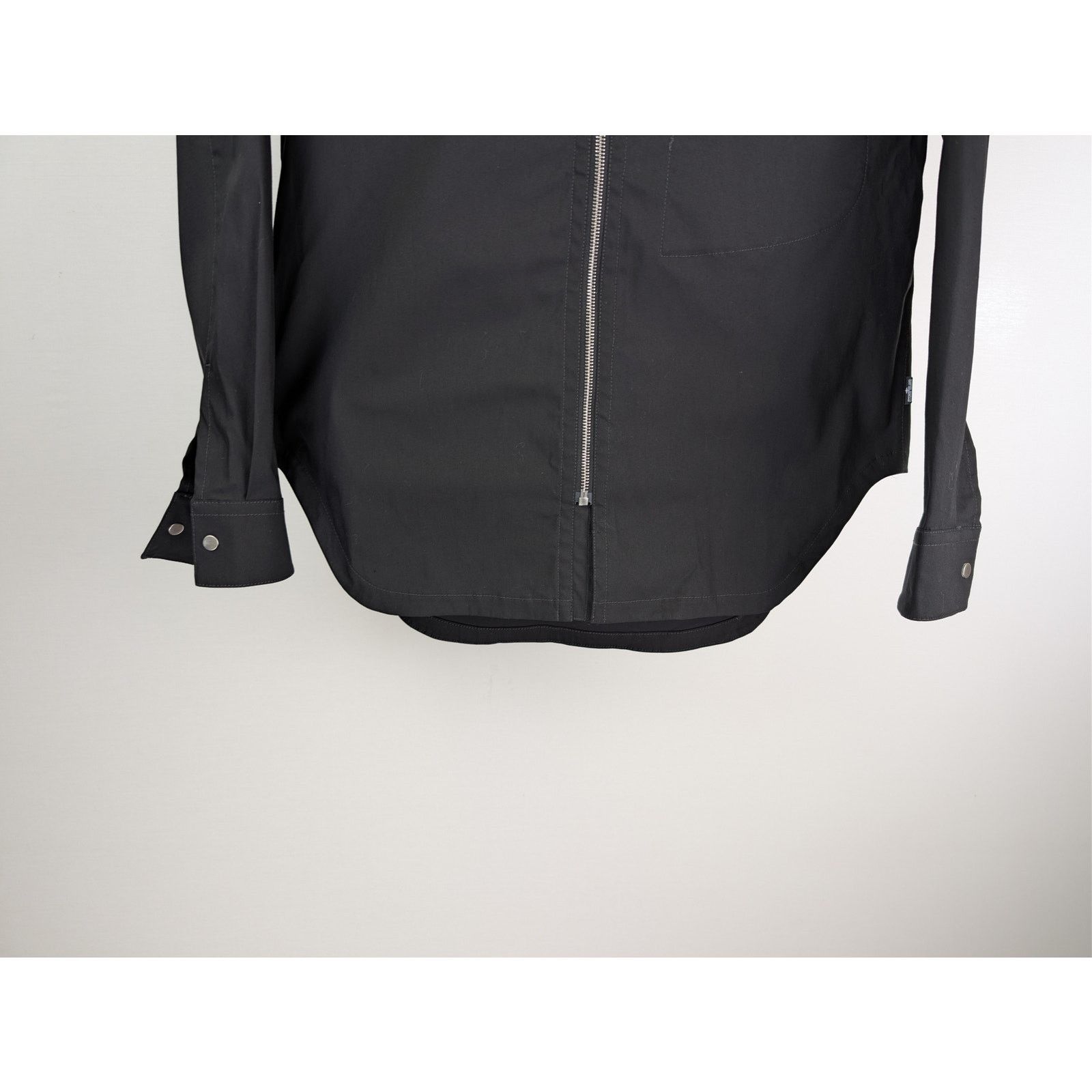 Stone Island o1rshd1 Zipper Overshirt Shirt in Black Size US S / EU 44-46 / 1 - 4 Thumbnail