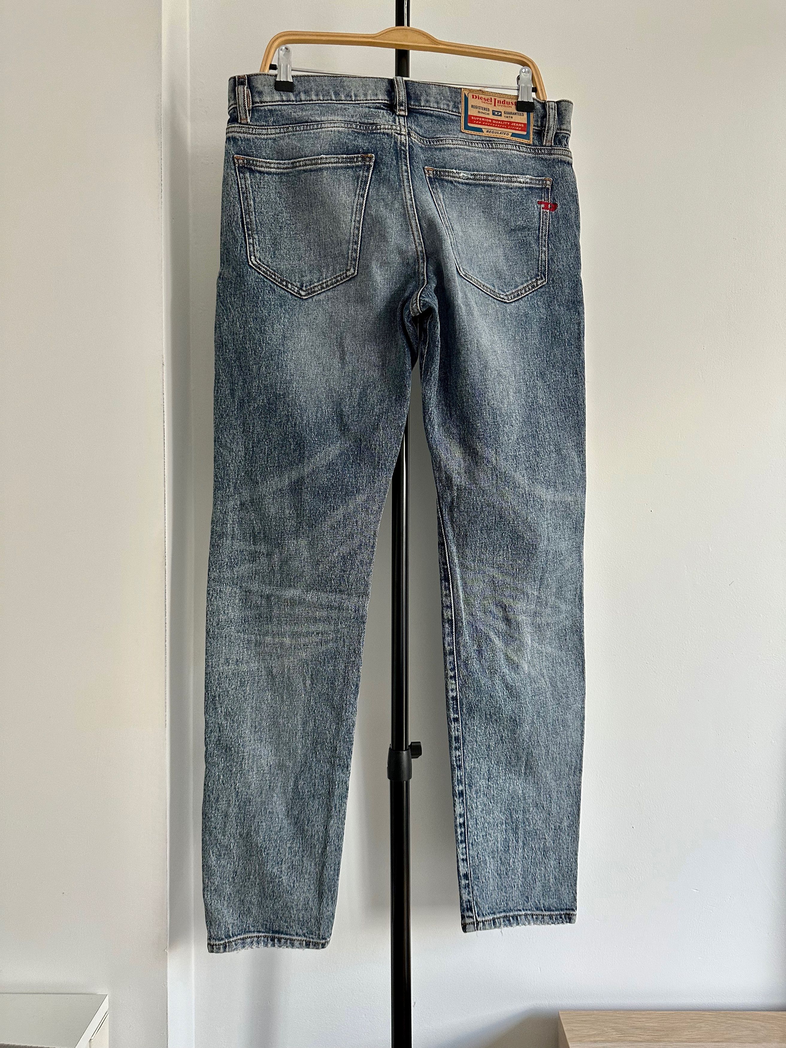 Diesel DIESEL D-Strukt 2019 Slim Denim Pants jeans Size US 32 / EU 48 - 9 Thumbnail