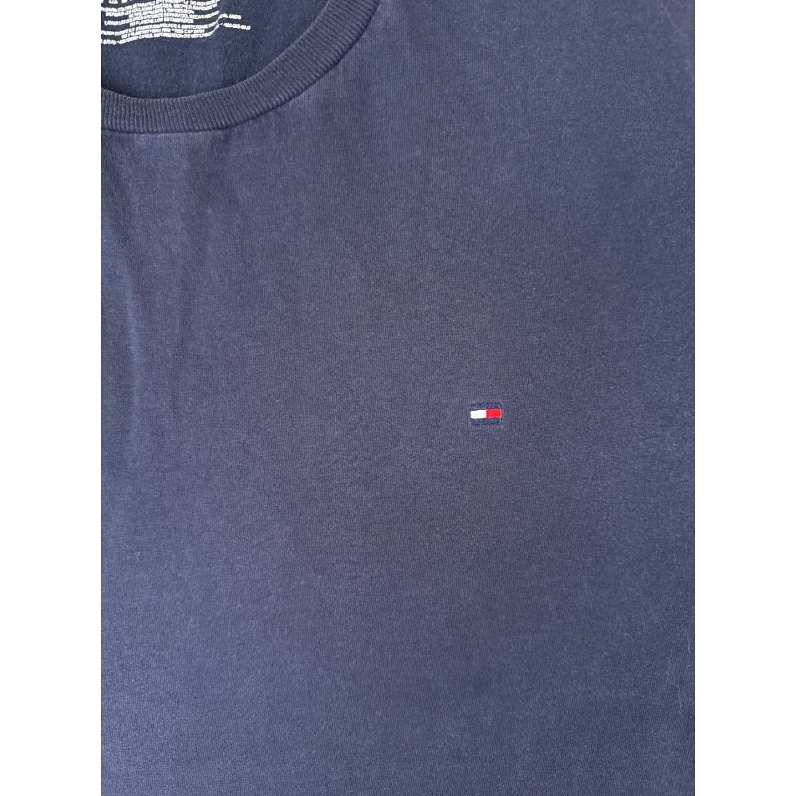 Tommy Hilfiger Tommy Hilfiger Shirt Adult XL Blue Short Sleeve Crew Neck 100% Cotton Size US XL / EU 56 / 4 - 6 Thumbnail