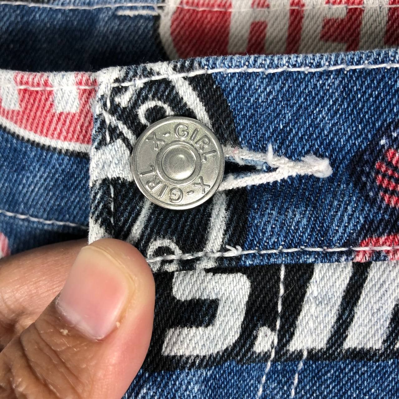 Hysteric Glamour Hysteric Glamour X-Girl Size 1 Ladies Jeans Size 26" / US 2 / IT 38 - 9 Thumbnail