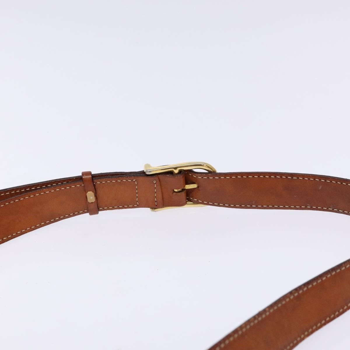 Celine CELINE Macadam Canvas Shoulder Bag Pvc Leather Brown Gold Size ONE SIZE - 8 Thumbnail