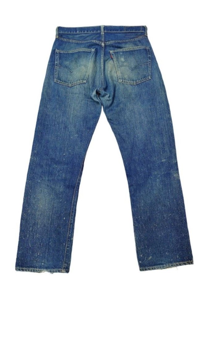 Levi's × Vintage 💥True Vtg 60/70's Levi’s top button No. 8 Distressed Rare🌟 Size US 32 / EU 48 - 2 Thumbnail