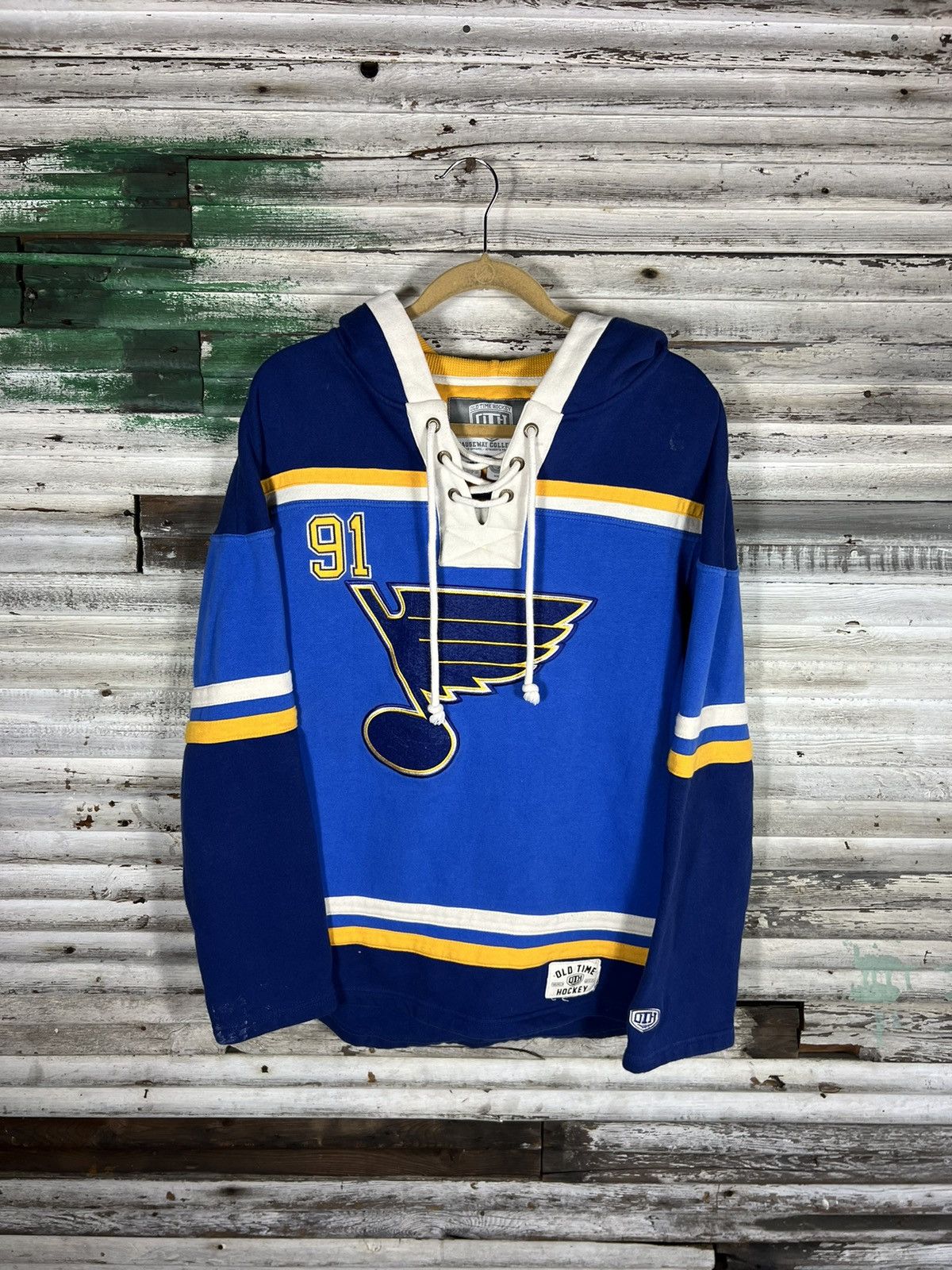 NHL St Louis Blues Old Time Hockey Hoodie Jersey Tarasenko 91 Grailed