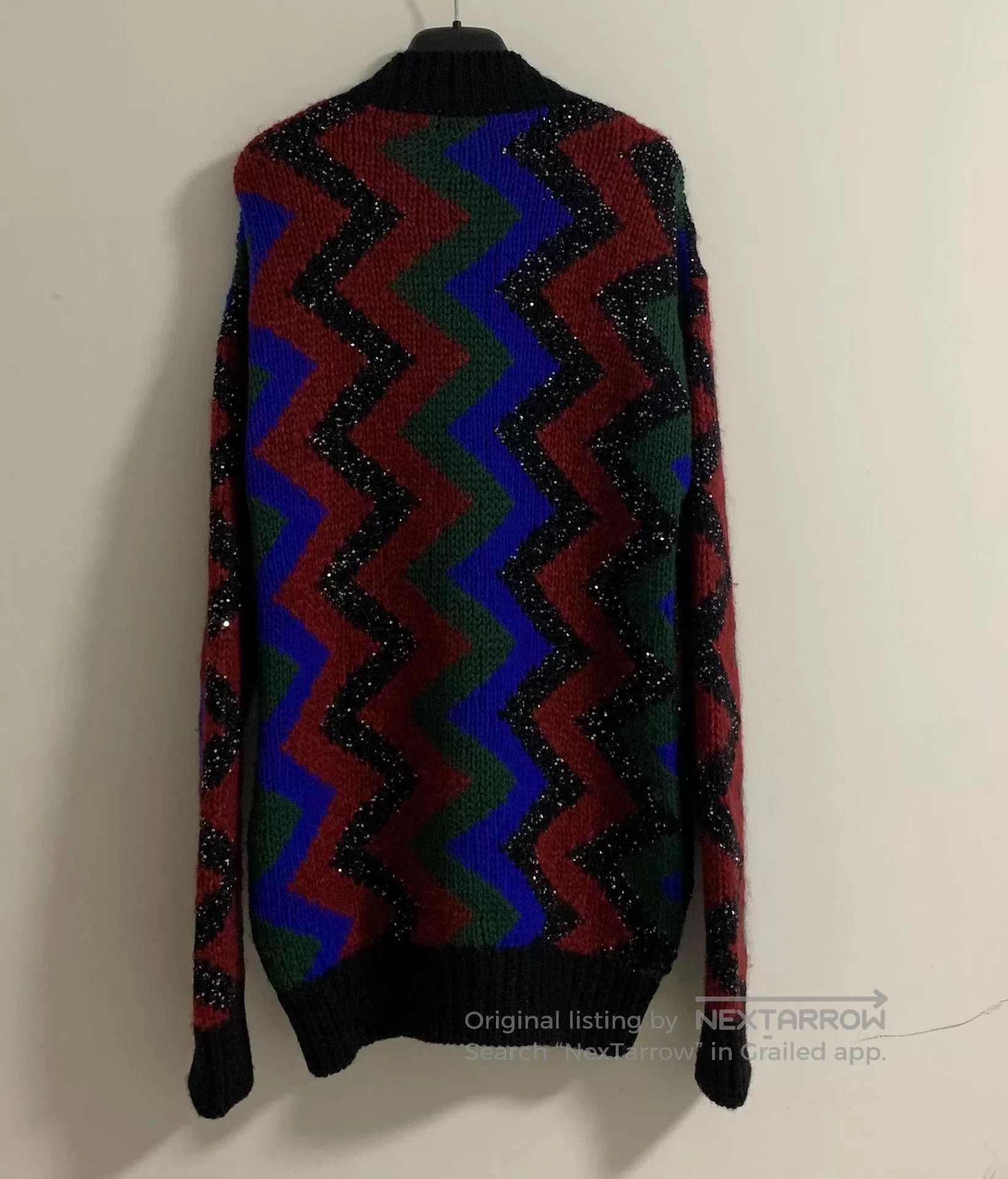 Saint Laurent Paris Saint Laurent Colorful Sequin Cardigan. Size M / US 6-8 / IT 42-44 - 2 Thumbnail