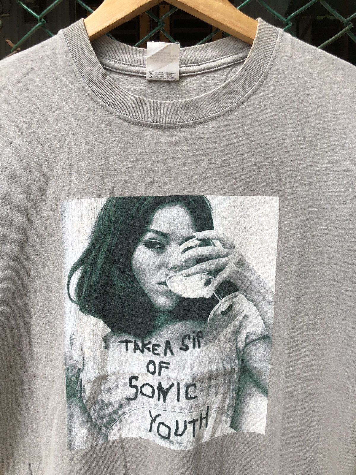 Band Tees 🔥Rare🔥Vintage 90s Take A Sip Of Sonic Youth Tshirt Size US S / EU 44-46 / 1 - 3 Thumbnail