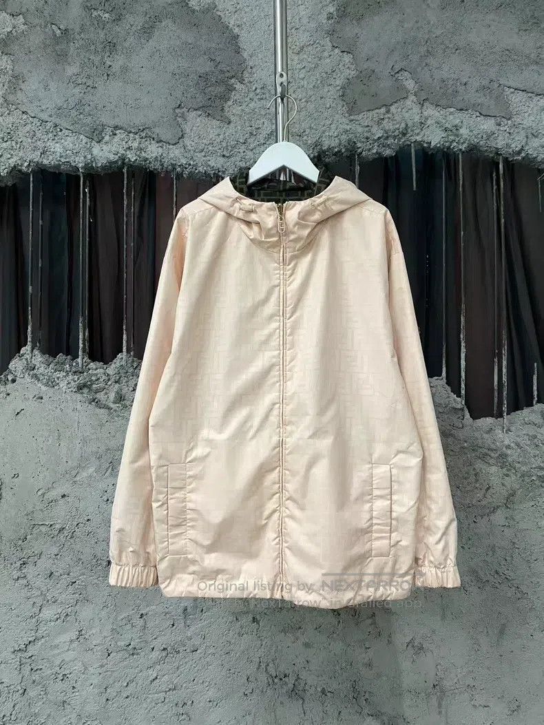Fendi Fendi Dual-Sided Monogram Zip-Up Jacket Size M / US 6-8 / IT 42-44 - 3 Thumbnail