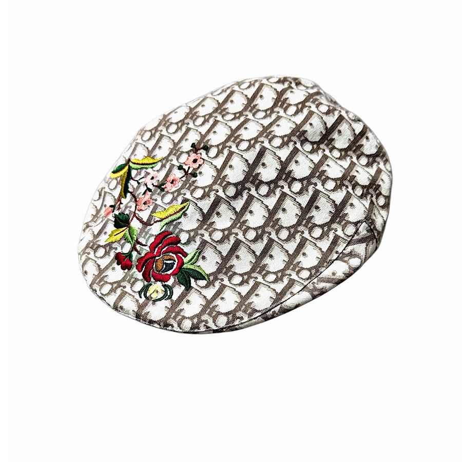 Dior Authentic Christian Dior Galliano Trotter Newsboy Cap Size ONE SIZE - 3 Thumbnail