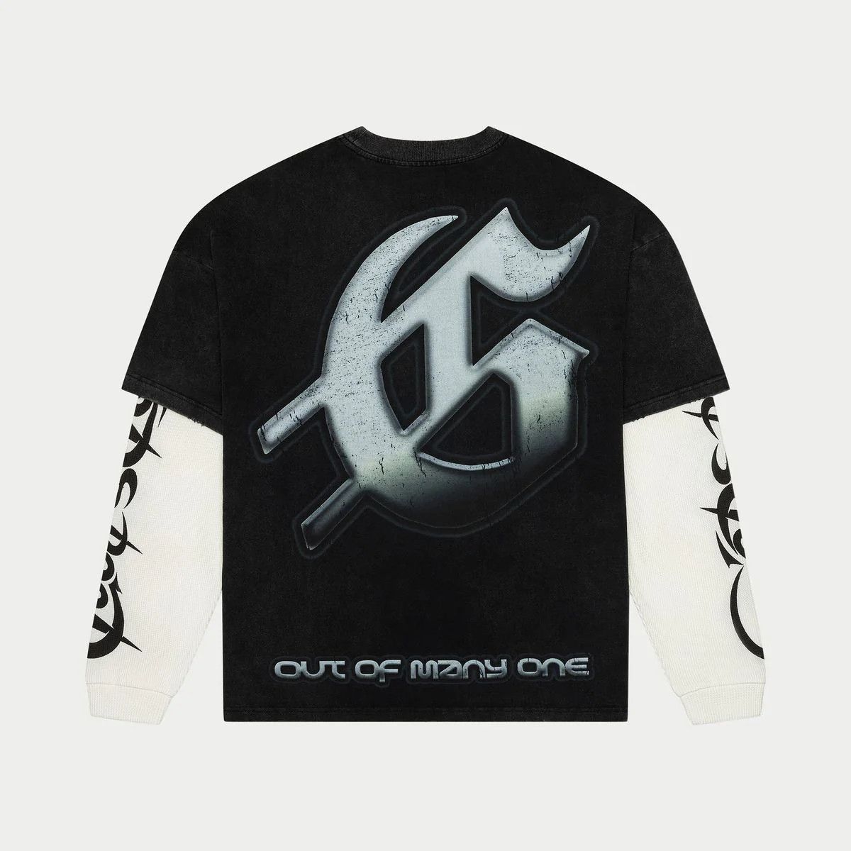 Godspeed Godspeed 'Sunken Liberty 2 Layered' Black LS Tee Size US L / EU 52-54 / 3 - 2 Thumbnail